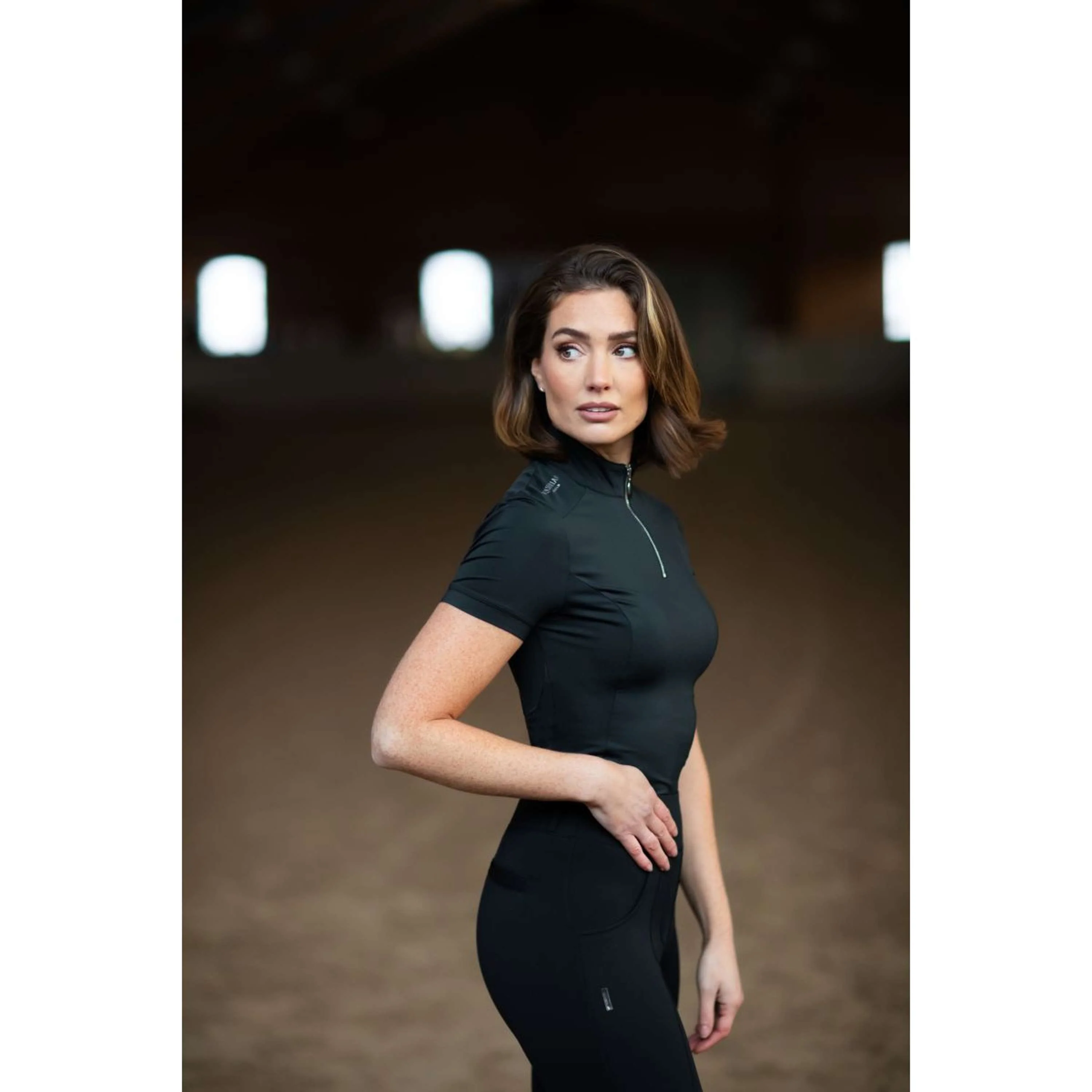 Equestrian Stockholm Maglietta UV Protection Edizione nera - Image 5