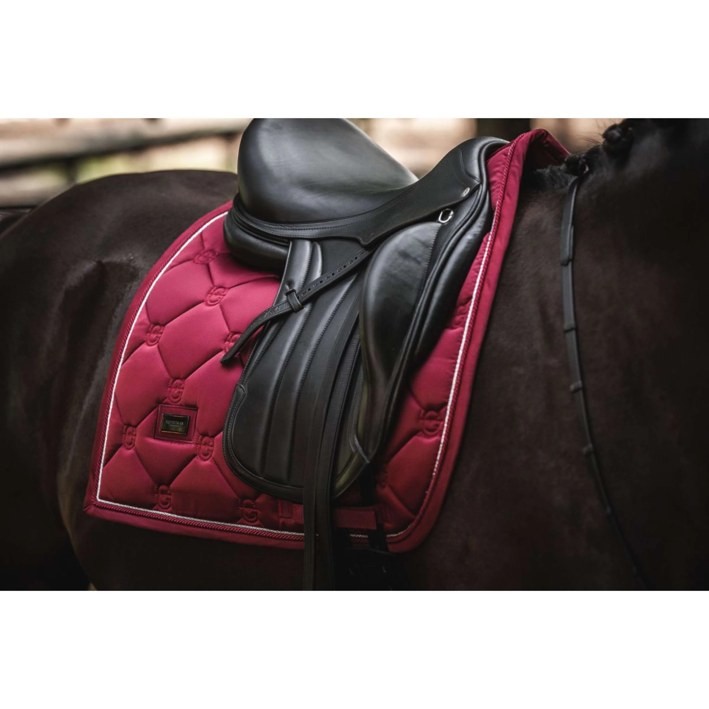 Equestrian Stockholm Sottosella Dressage Bordeaux - Image 2