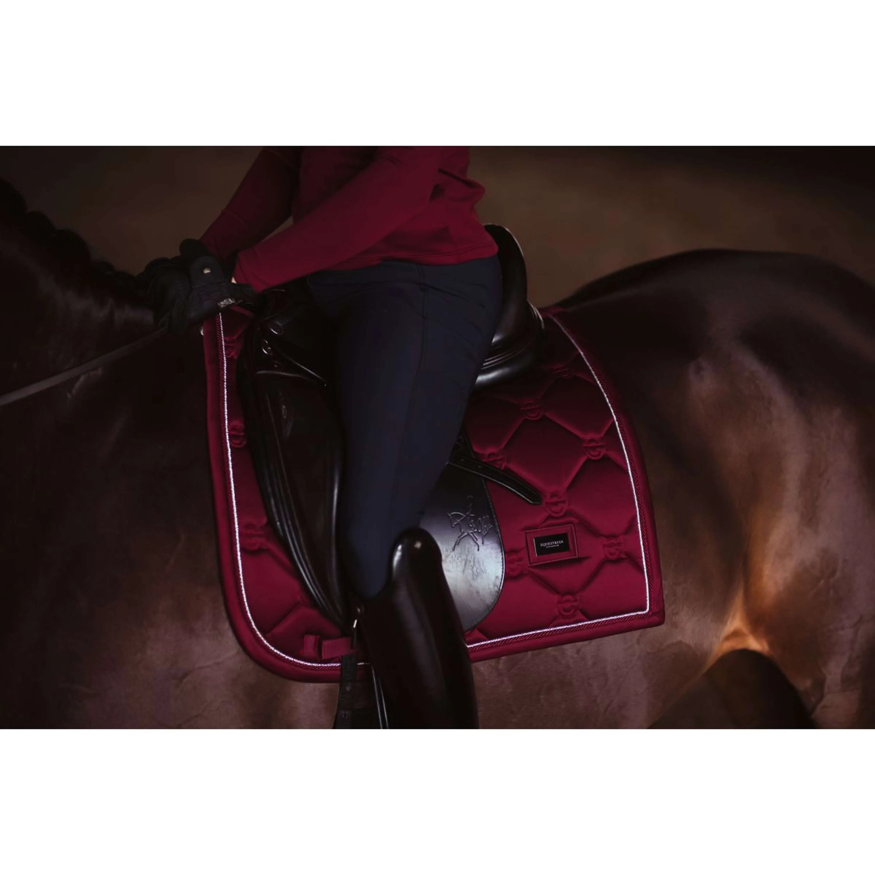 Equestrian Stockholm Sottosella Dressage Bordeaux - Image 7