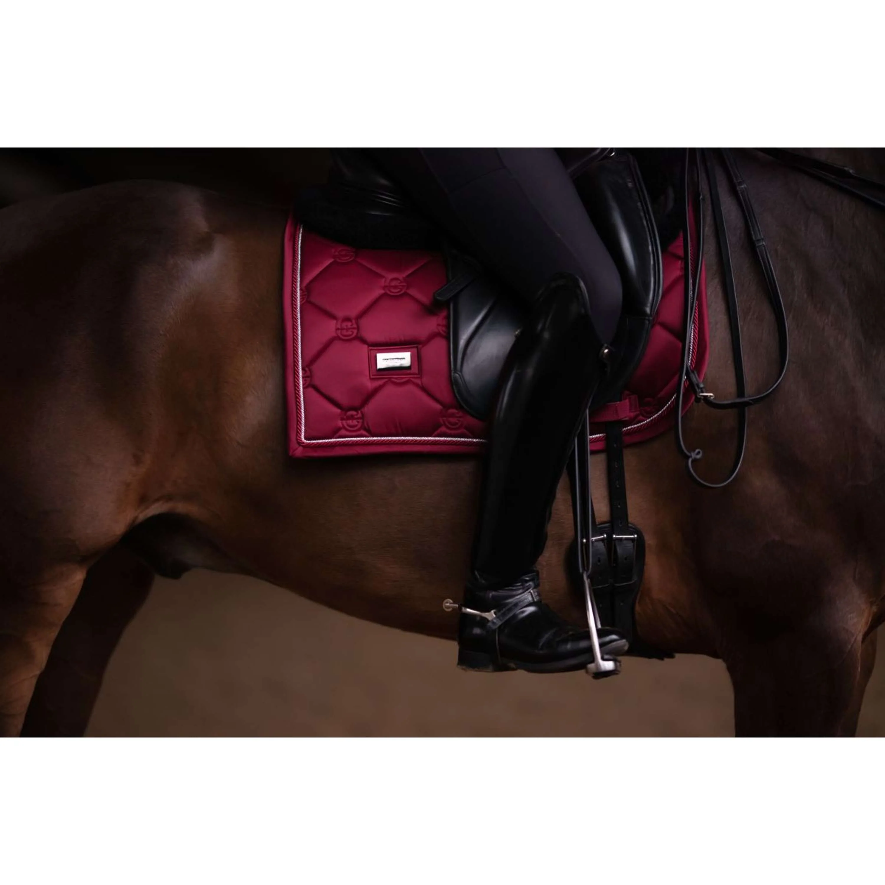 Equestrian Stockholm Sottosella Dressage Bordeaux - Image 8