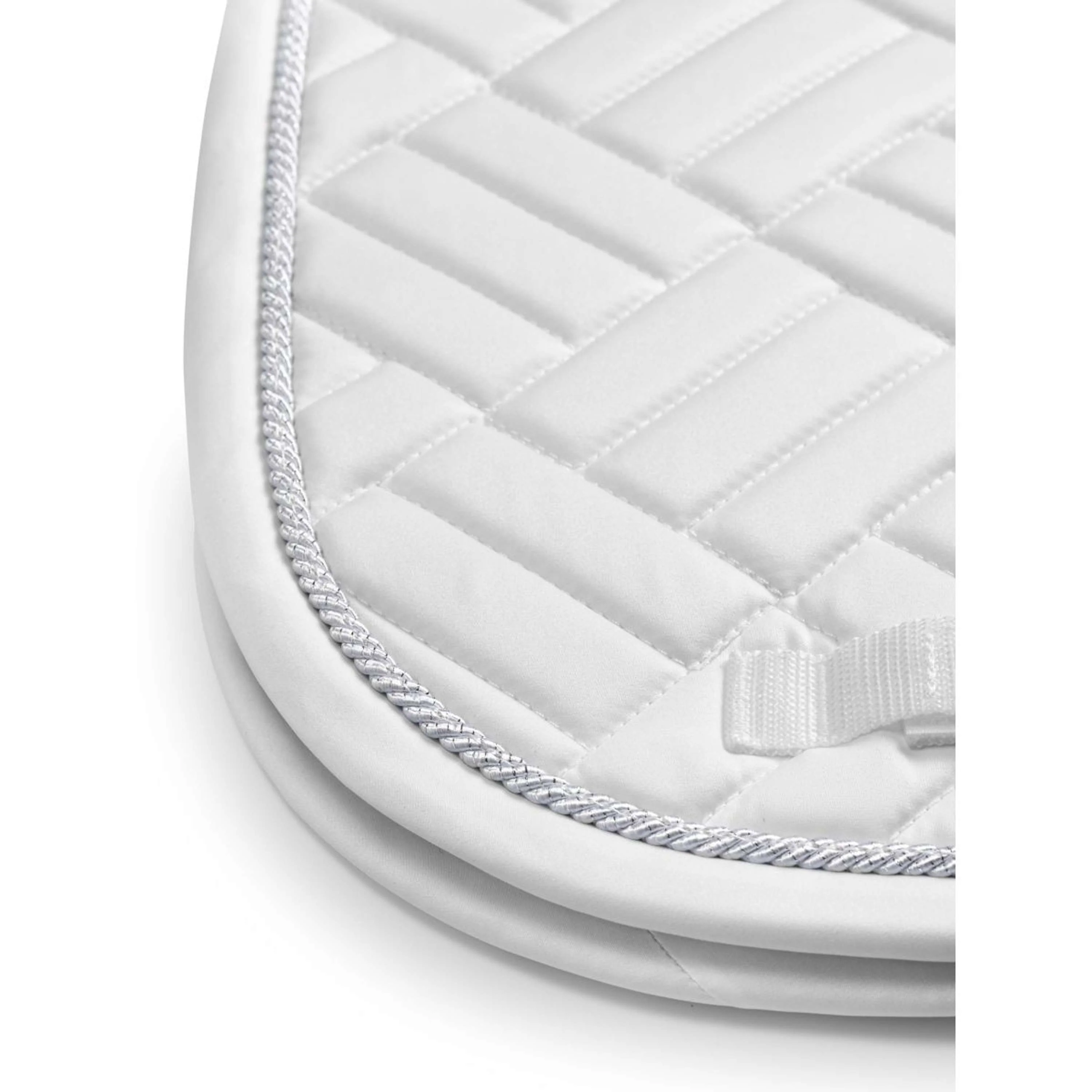 Equestrian Stockholm Sottosella Modern Dressage White Silver - Image 3