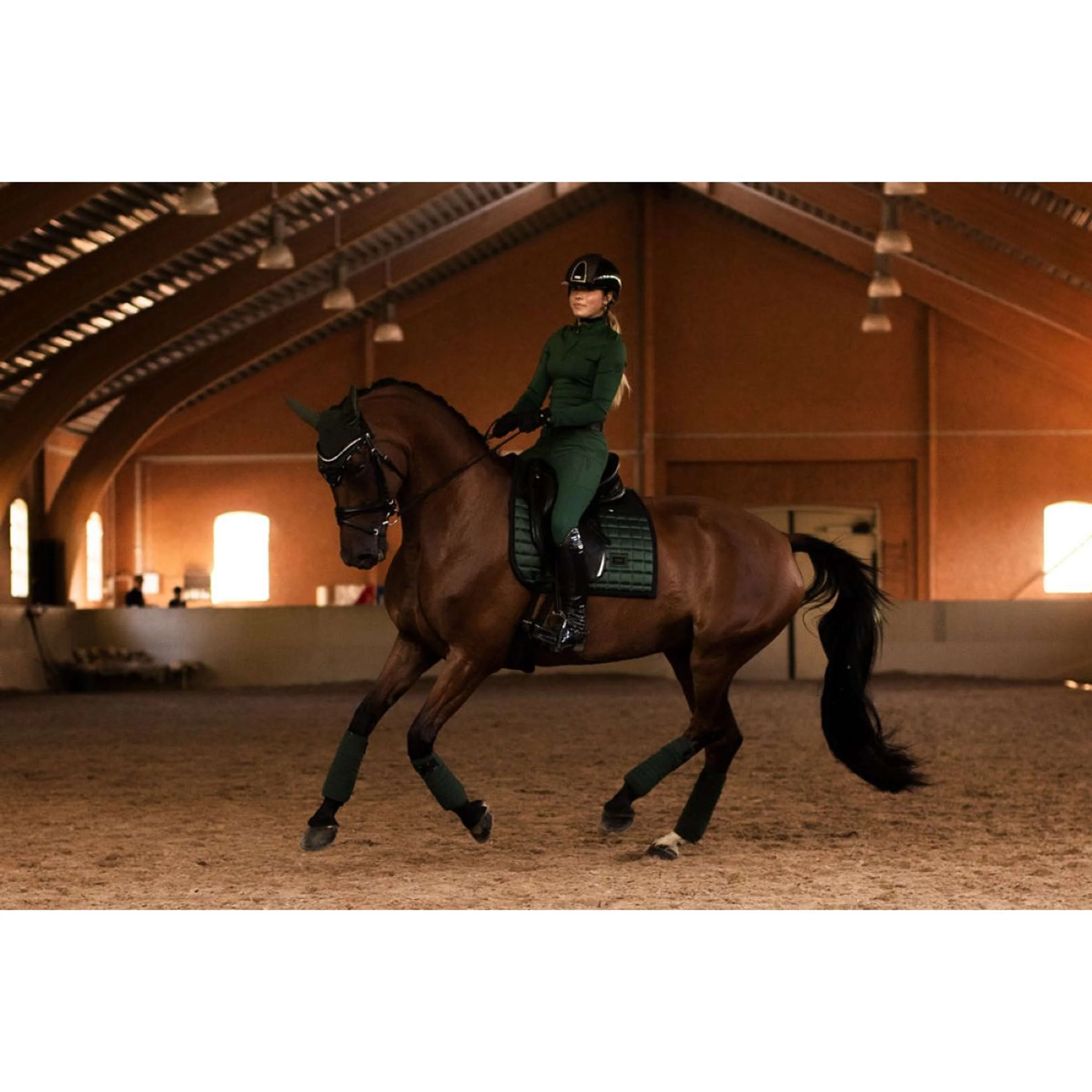Equestrian Stockholm Sottosella Sportive Dressage Sycamore Green - Image 2