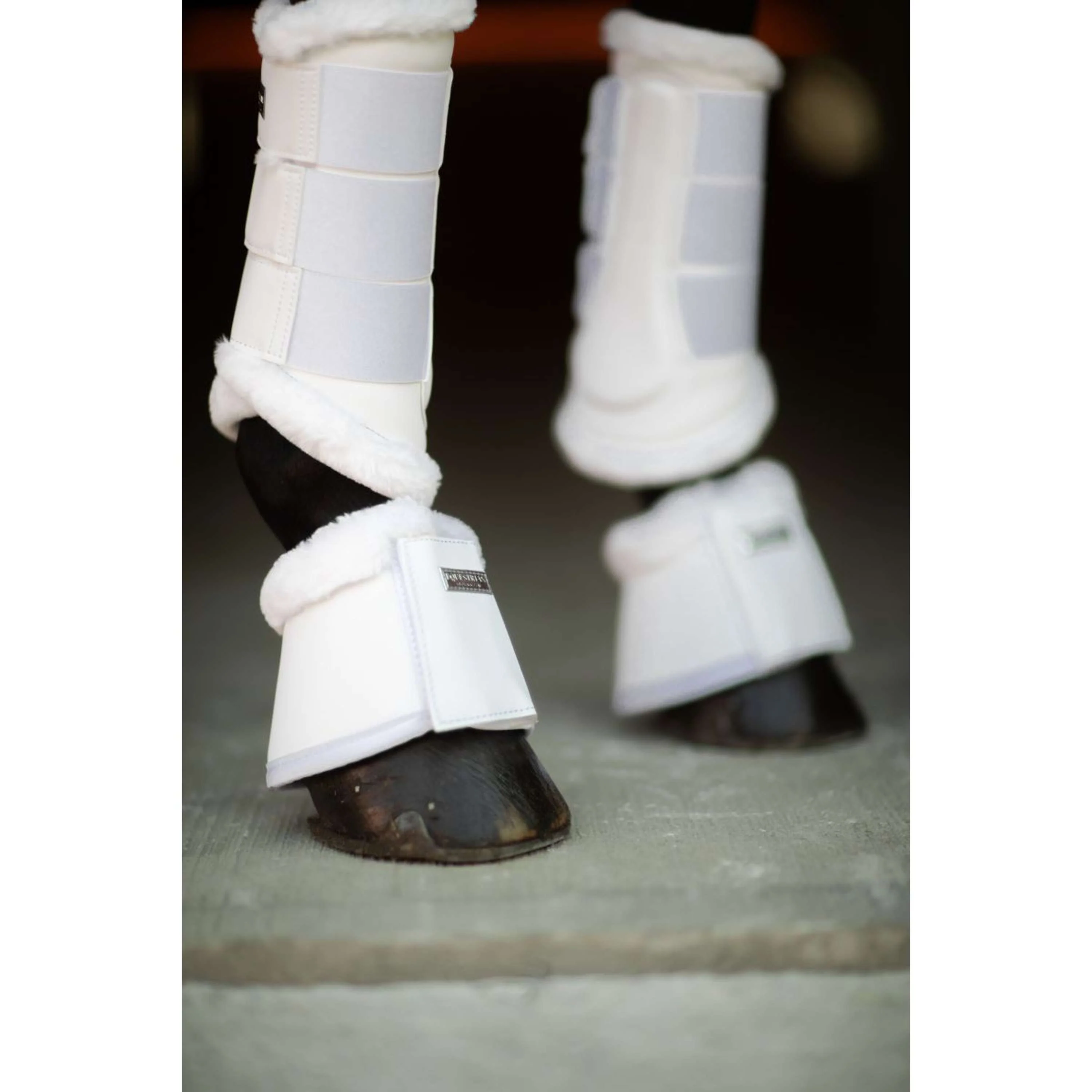 Equestrian Stockholm Stivaletti a Campana White Silver - Image 2