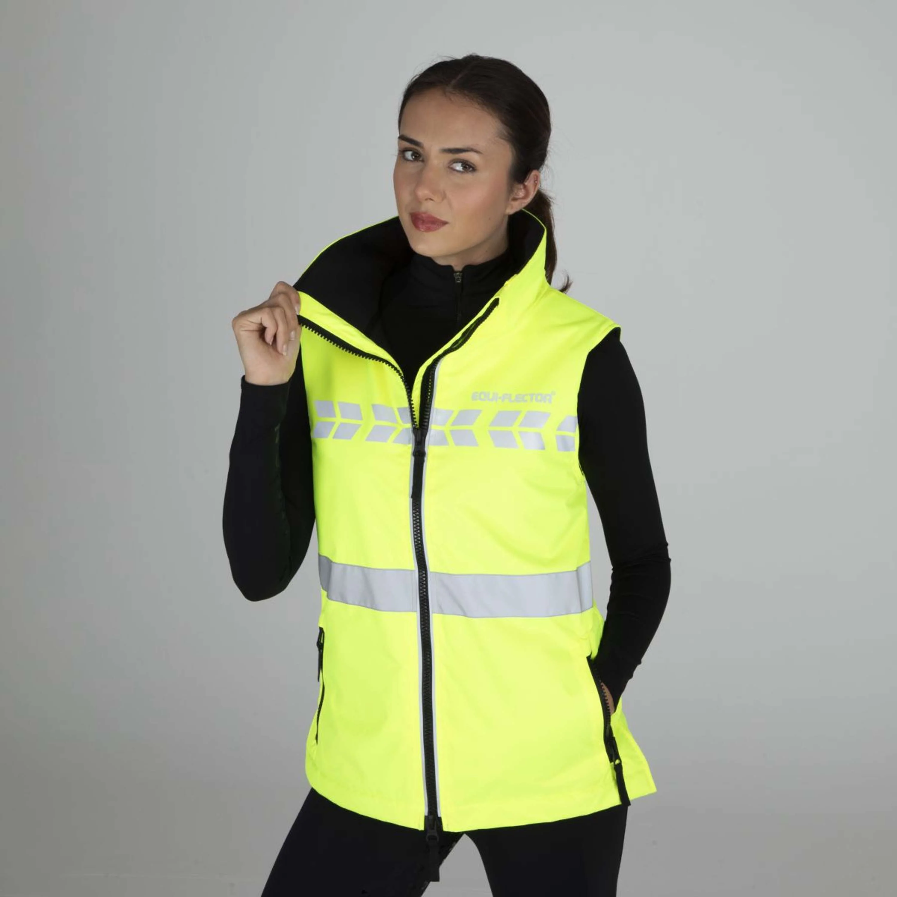 Equi-Flector by Shires Gilet Riflettente Giallo - Image 8