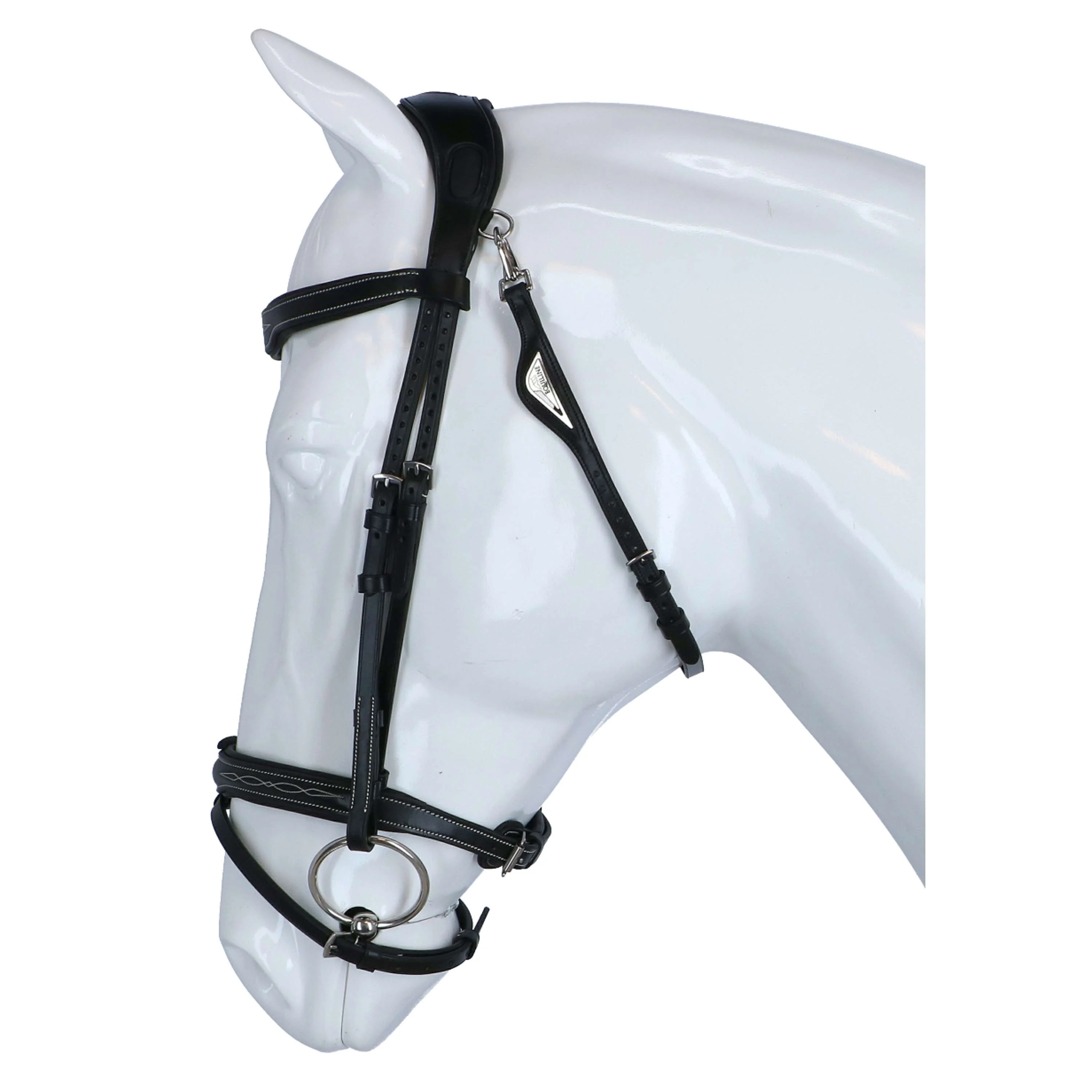 Equiline Briglia JP Anatomisch Light Nero - Image 3