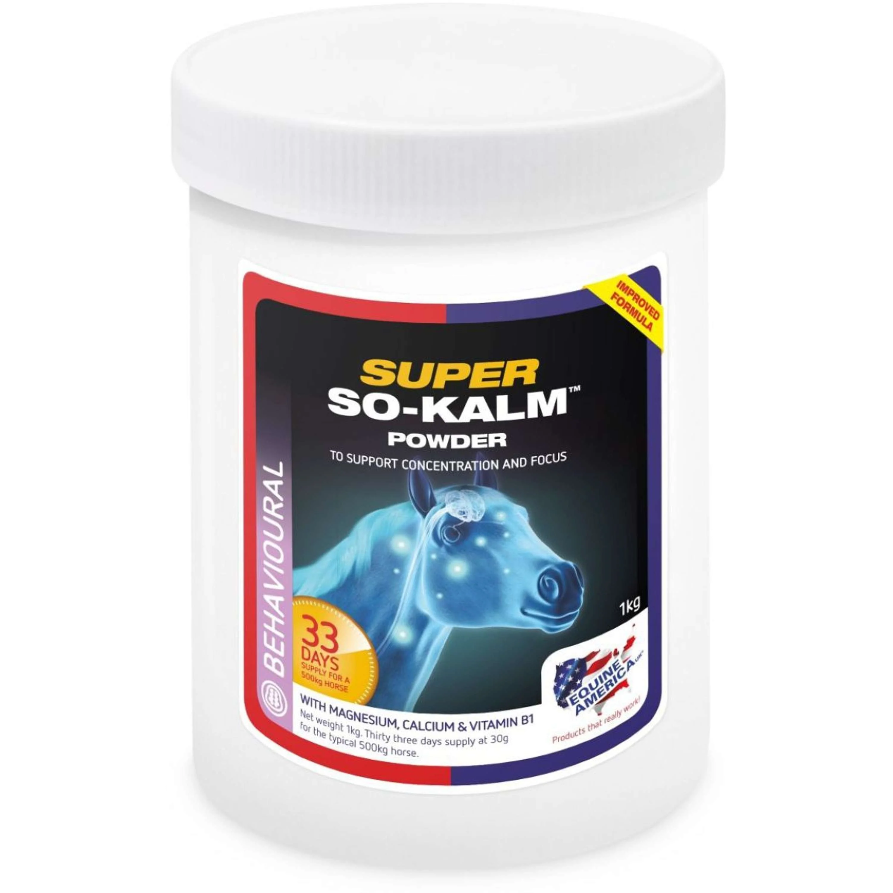 Equine America Super So Kalm Polvere
