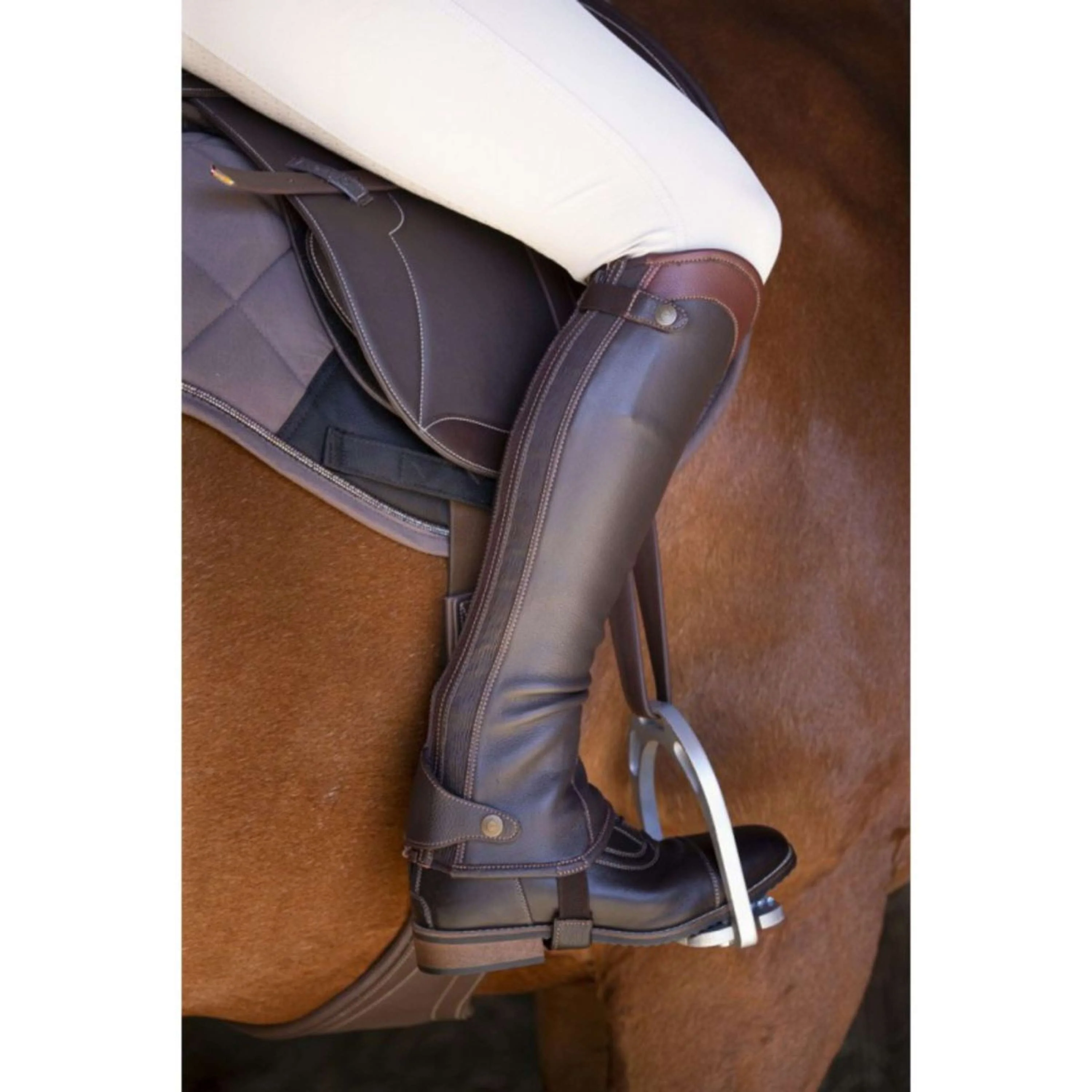EQUITHÈME Cap Elite Marrone - Image 4
