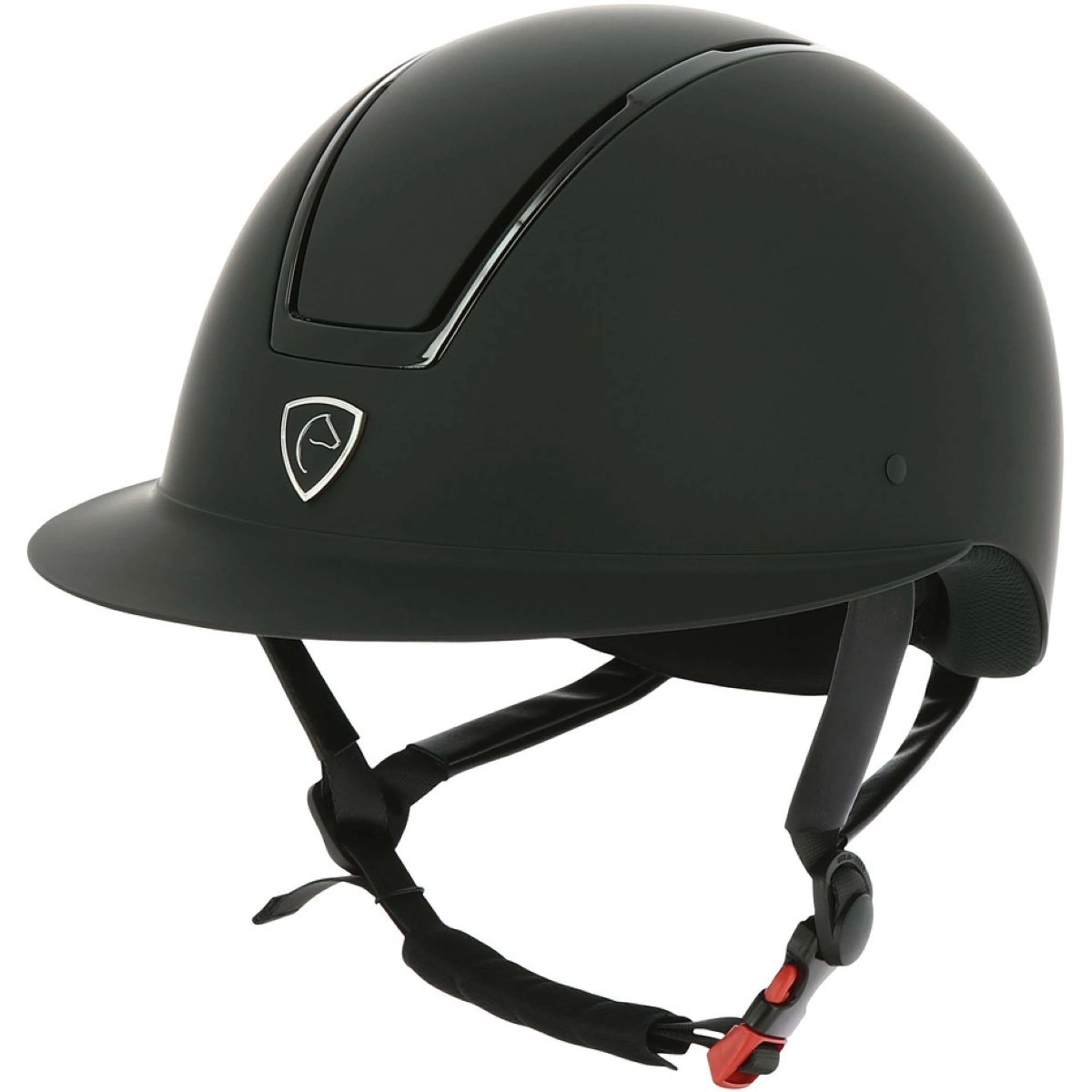 EQUITHÈME Casco da equitazione Glint Mat Nero