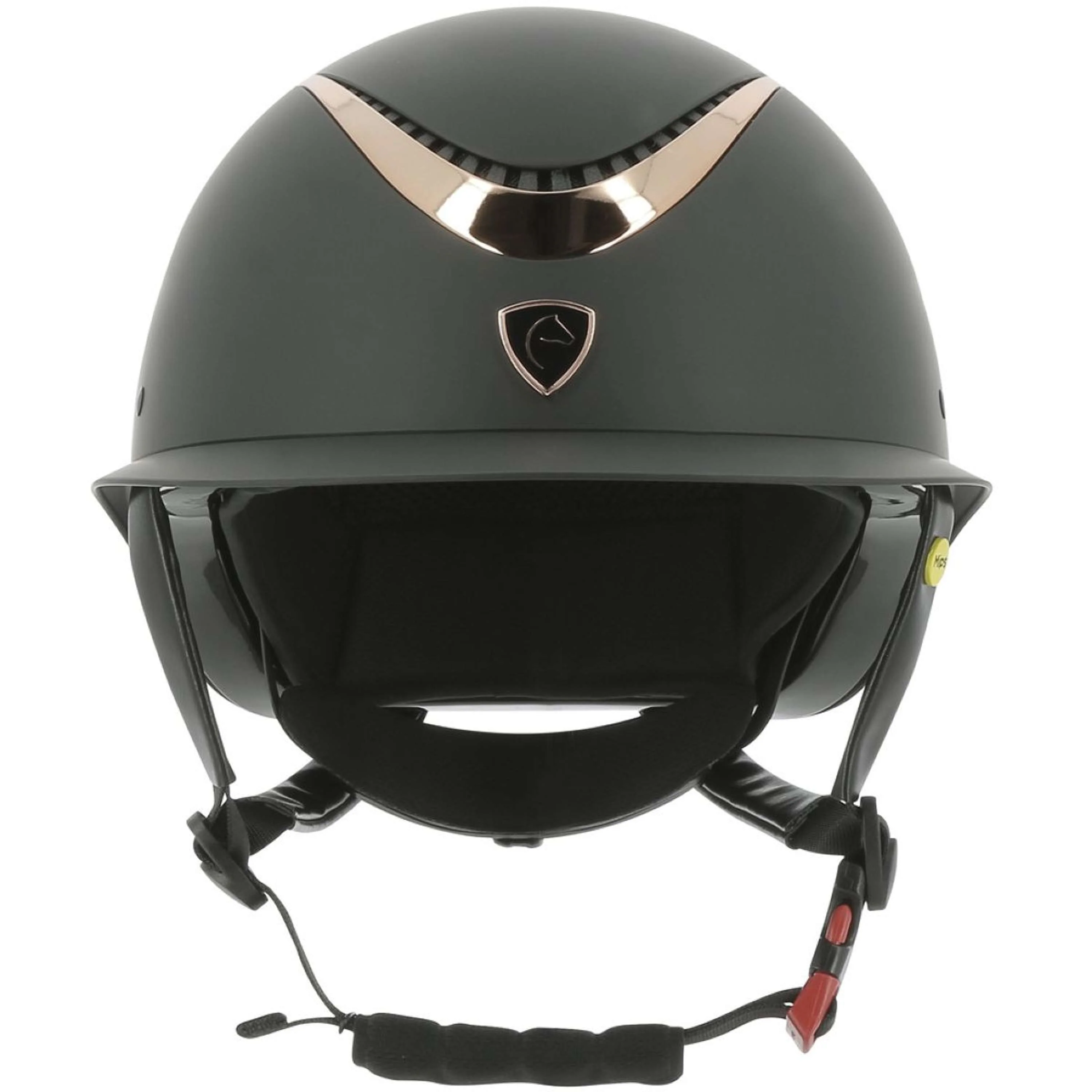 EQUITHÈME Casco da equitazione Wings Mips Oro rosa/nero - Image 2