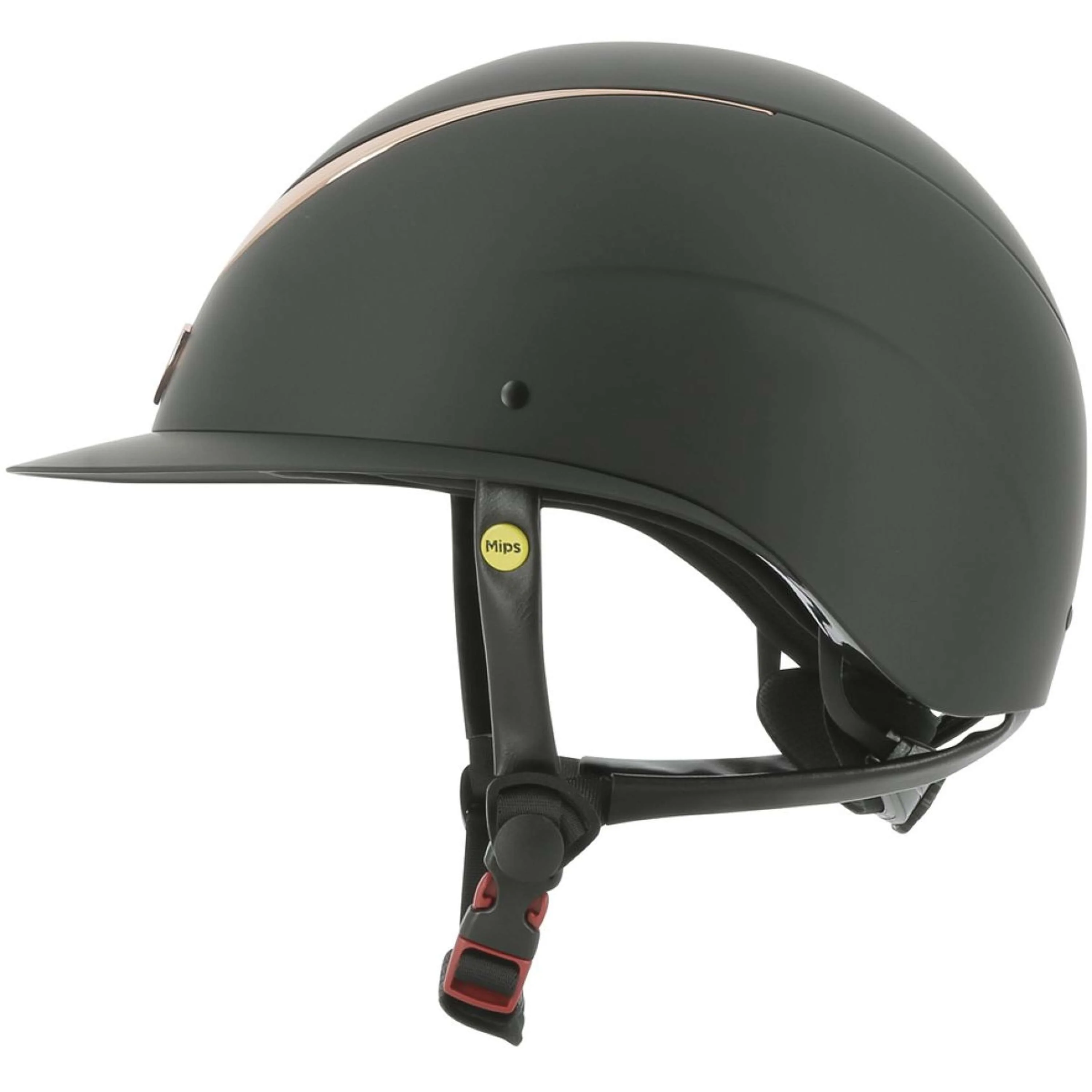 EQUITHÈME Casco da equitazione Wings Mips Oro rosa/nero - Image 5