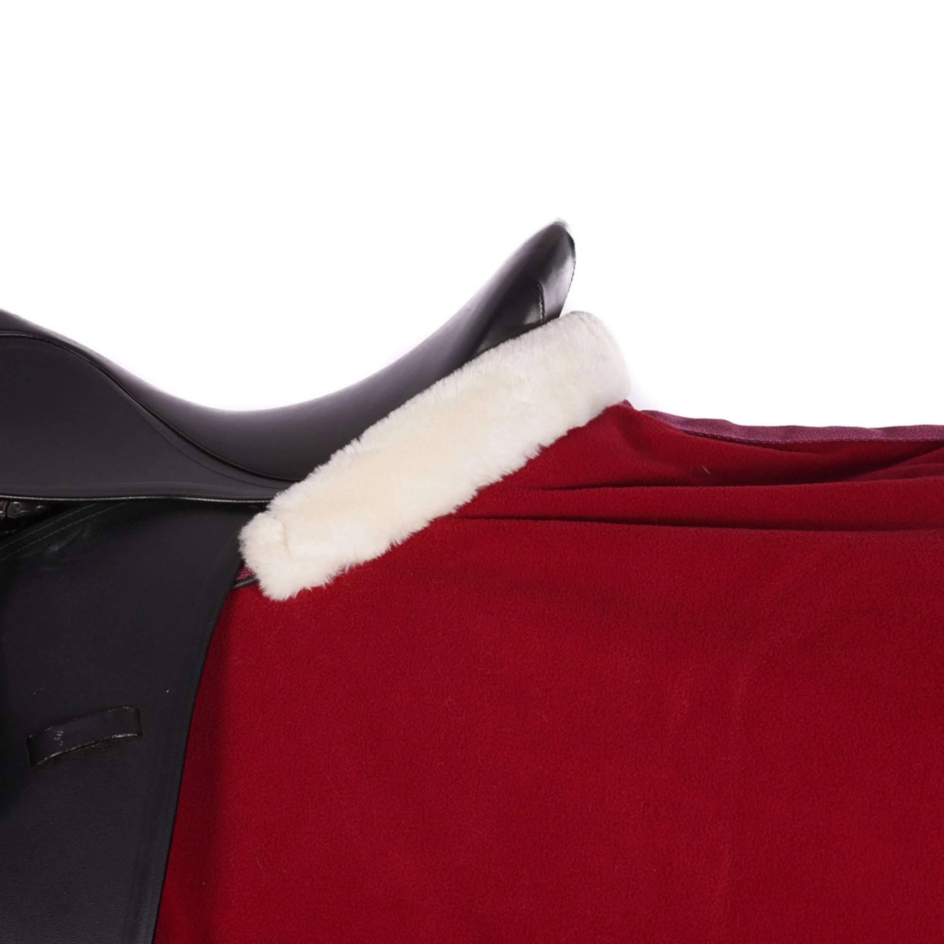 EQUITHÈME Coperta da esercizio Teddy Fleece Bordeaux - Image 4