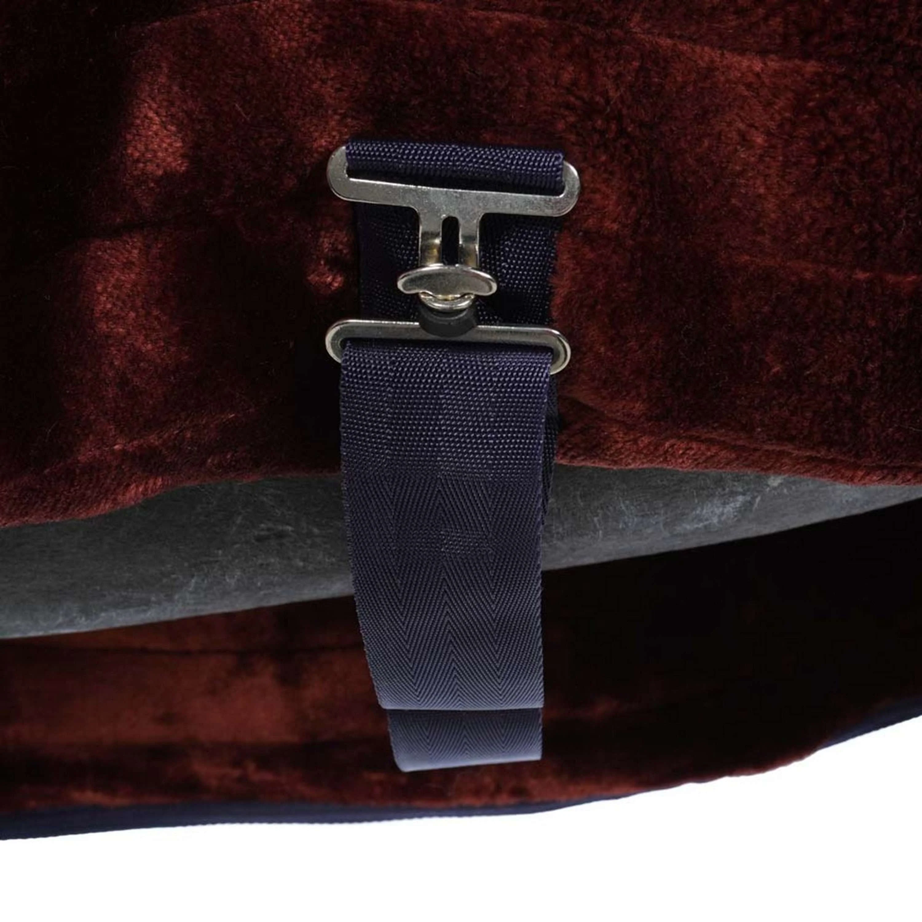 EQUITHÈME Coperta da scuderia Teddy Foderato con Pelle di Pecora Sintetica Navy - Image 5