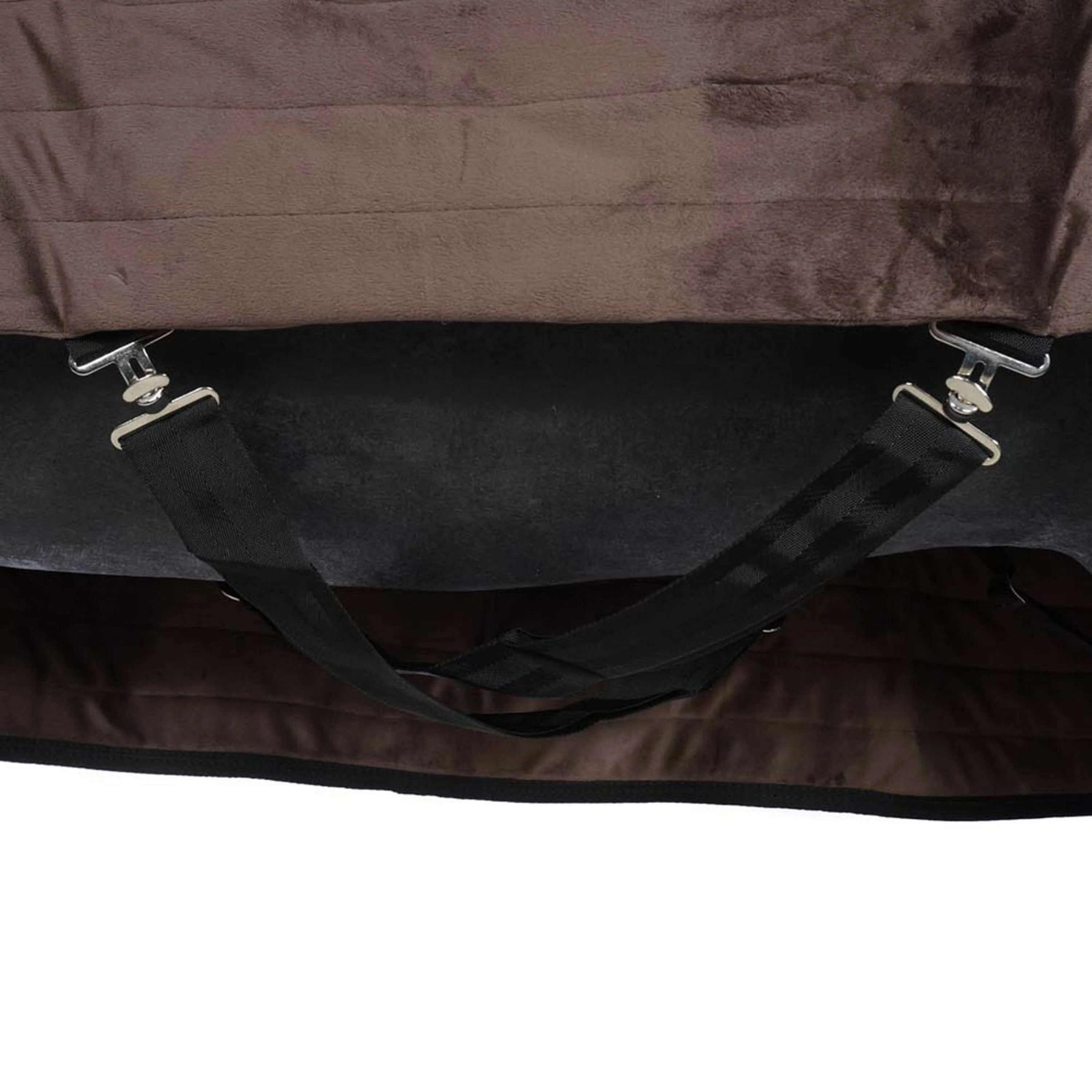 EQUITHÈME Coperta da scuderia Teddy Nero/Marrone - Image 5
