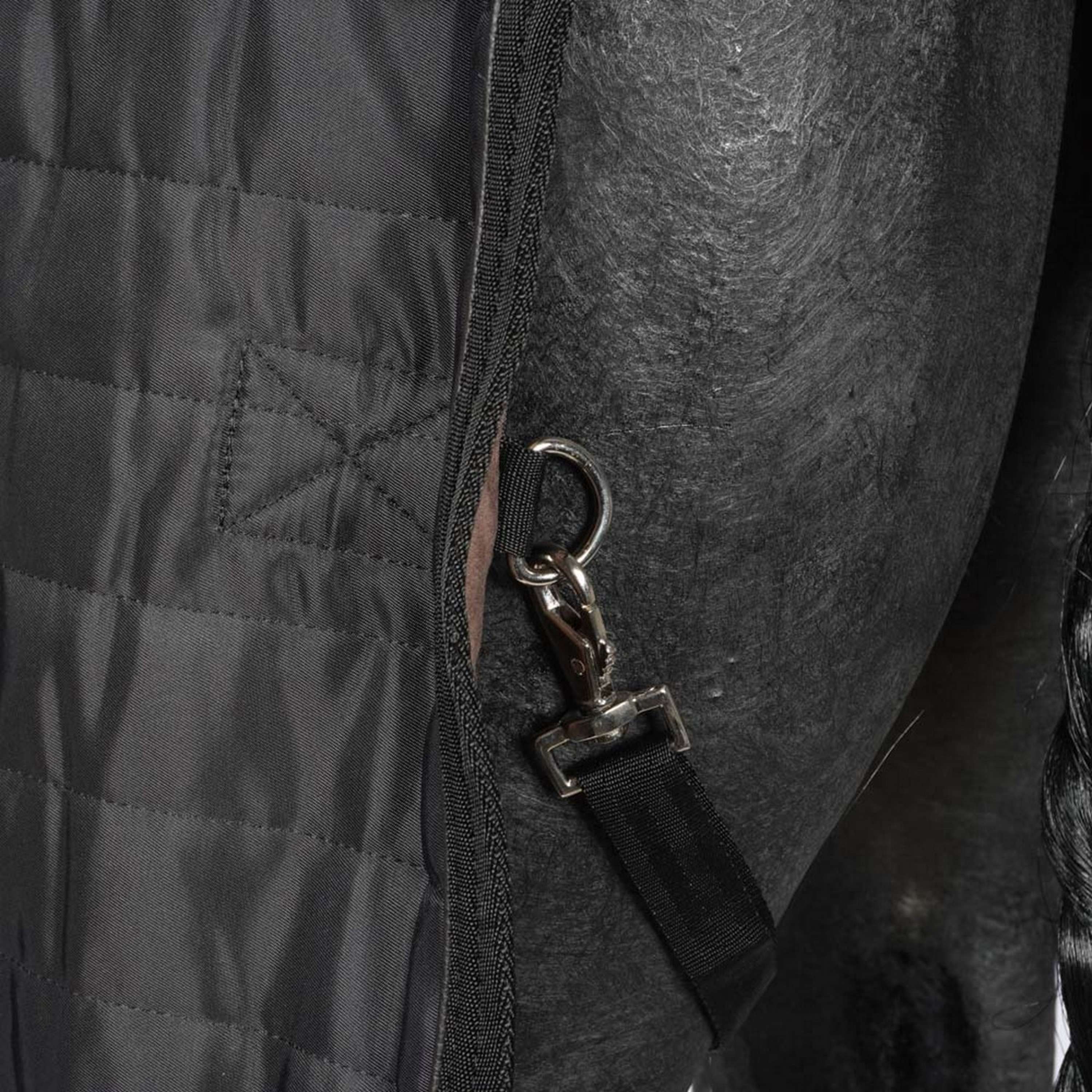 EQUITHÈME Coperta da scuderia Teddy Nero/Marrone - Image 6