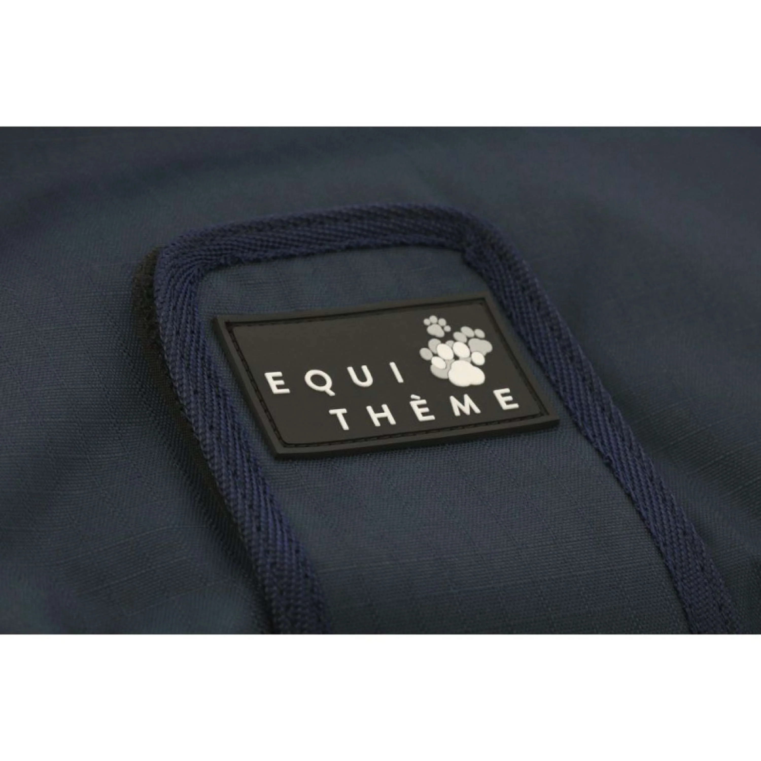 EQUITHÈME Coperta per Cani Tyrex 600D 220g Blu marino/verde - Image 4