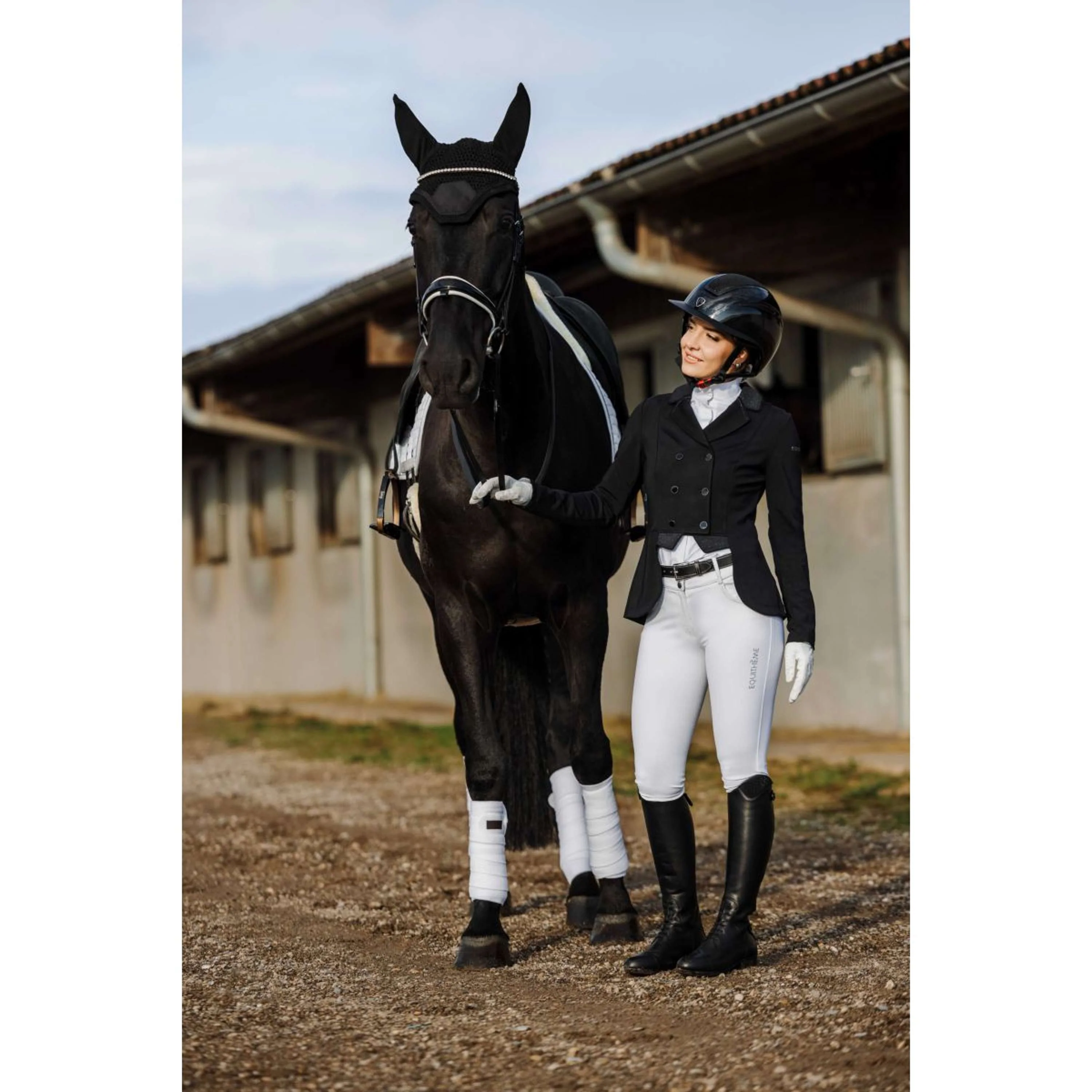 EQUITHÈME Giacca da Competizione Munich Donne Nero - Image 2