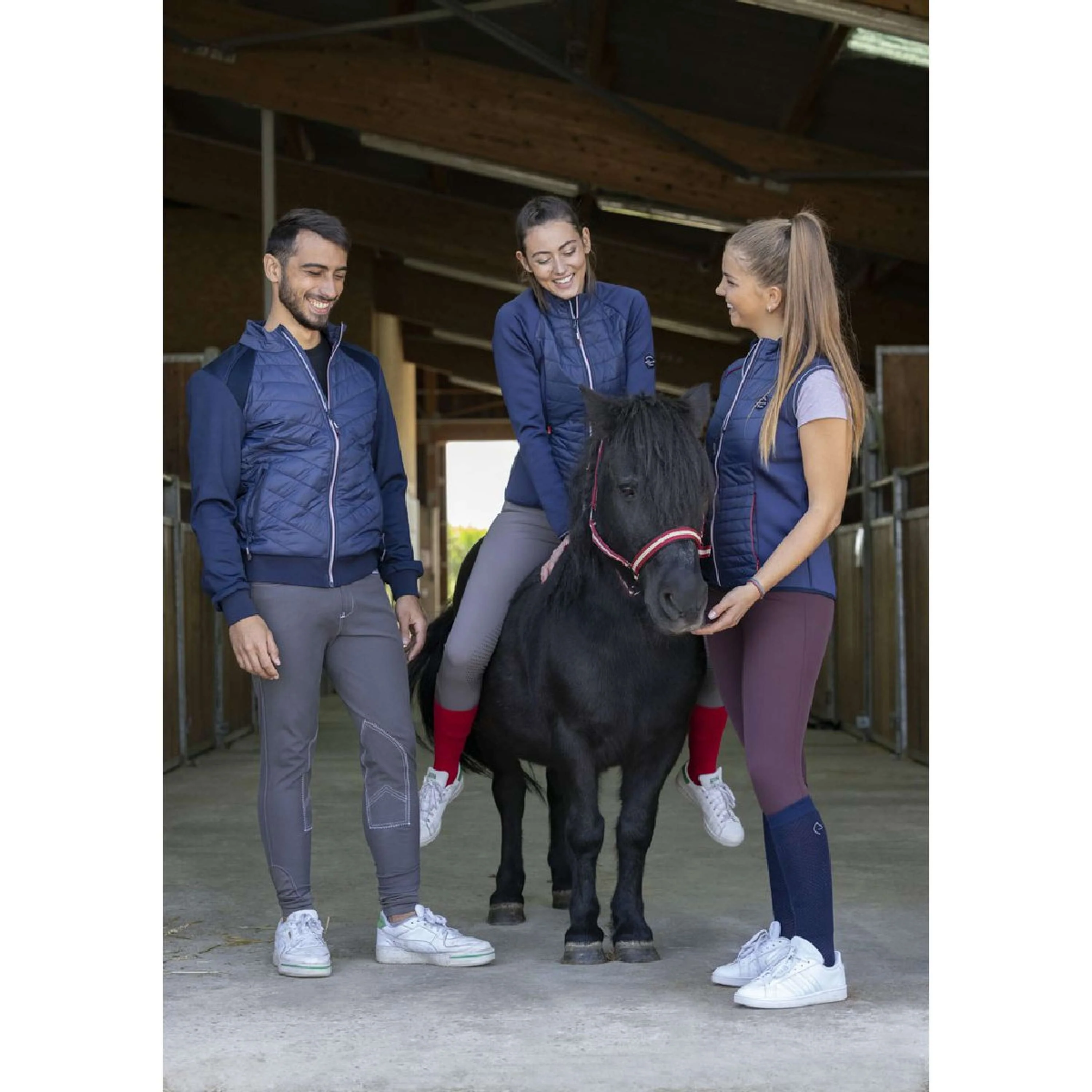 EQUITHÈME Gilet Luna Navy - Image 5