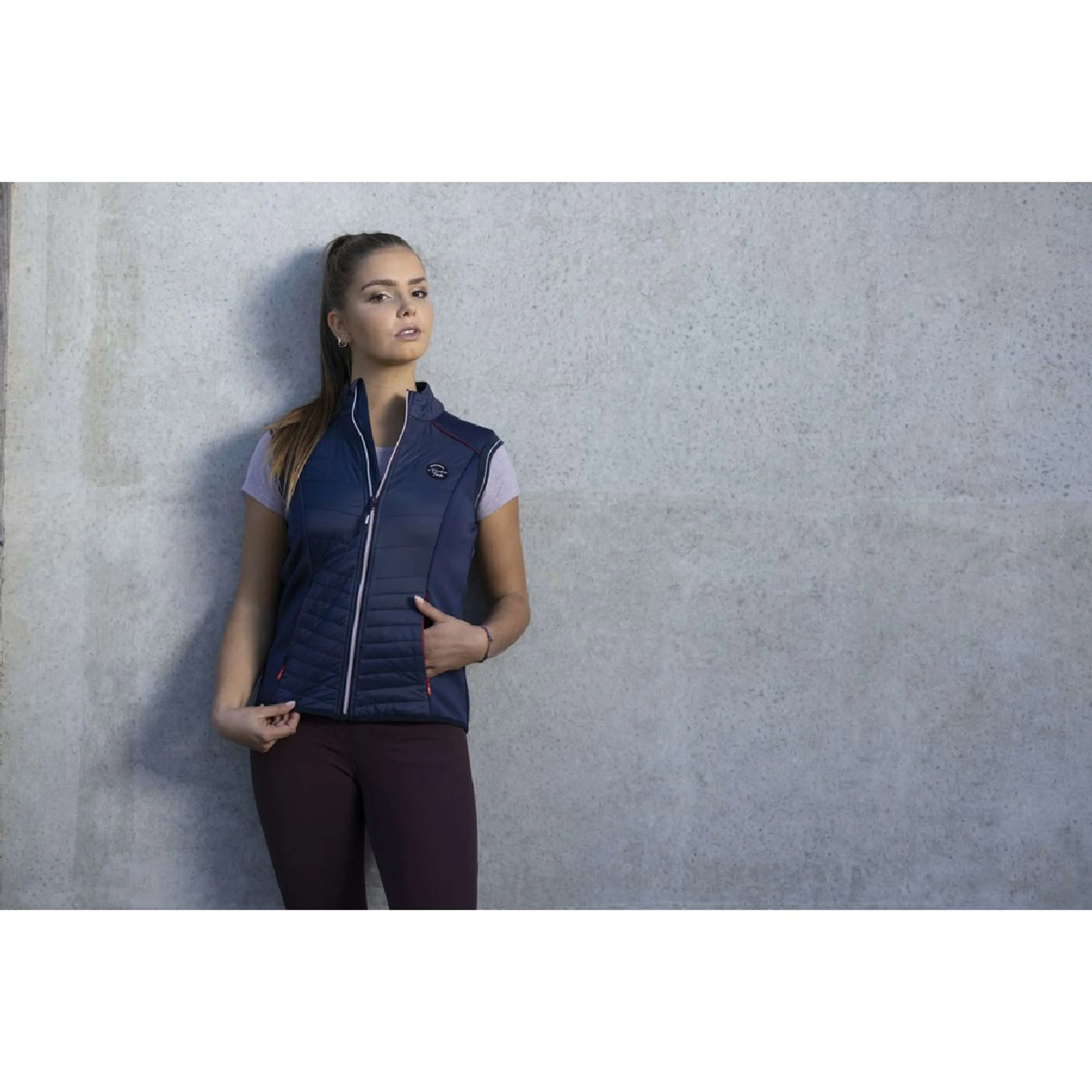EQUITHÈME Gilet Luna Navy - Image 7
