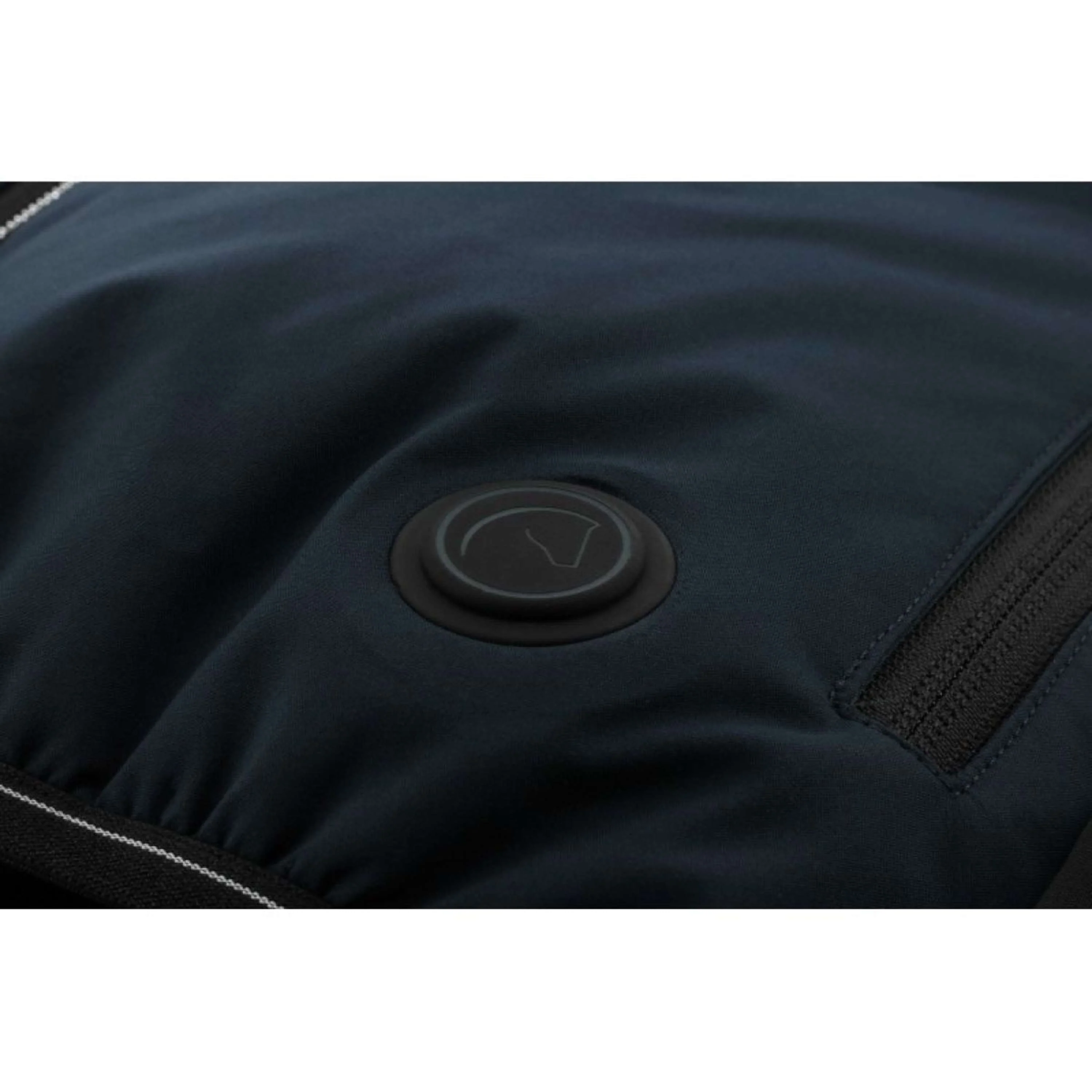 EQUITHÈME Gilet Riscaldato Sasha blu navy - Image 4