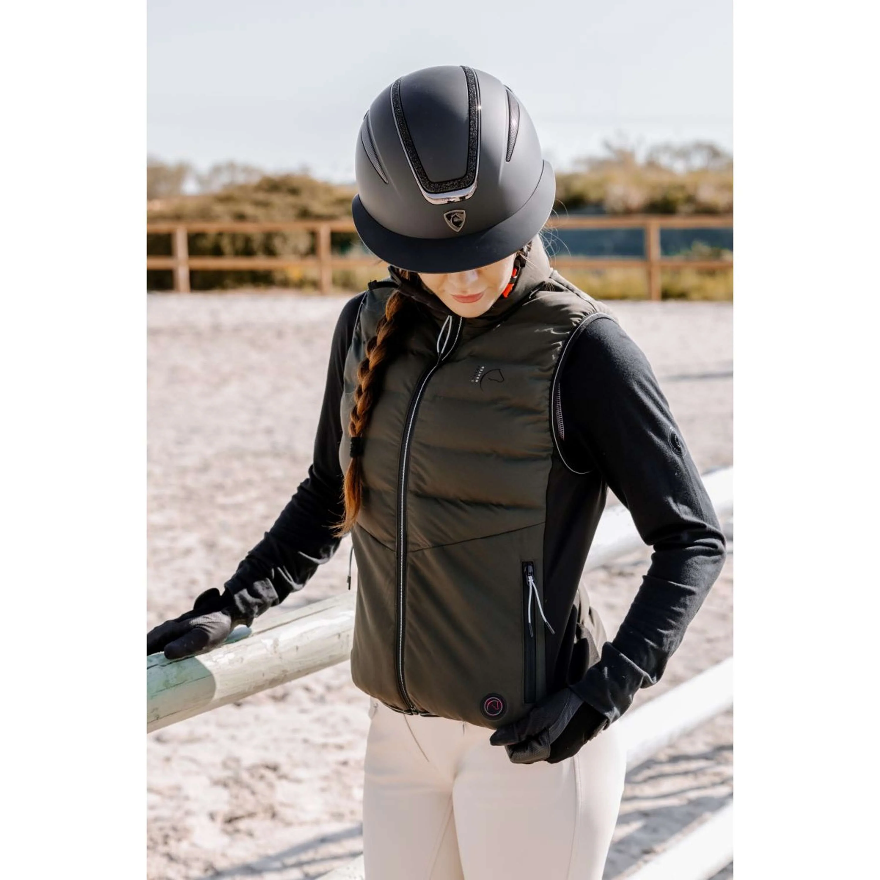 EQUITHÈME Gilet Riscaldato Sasha Cachi - Image 2