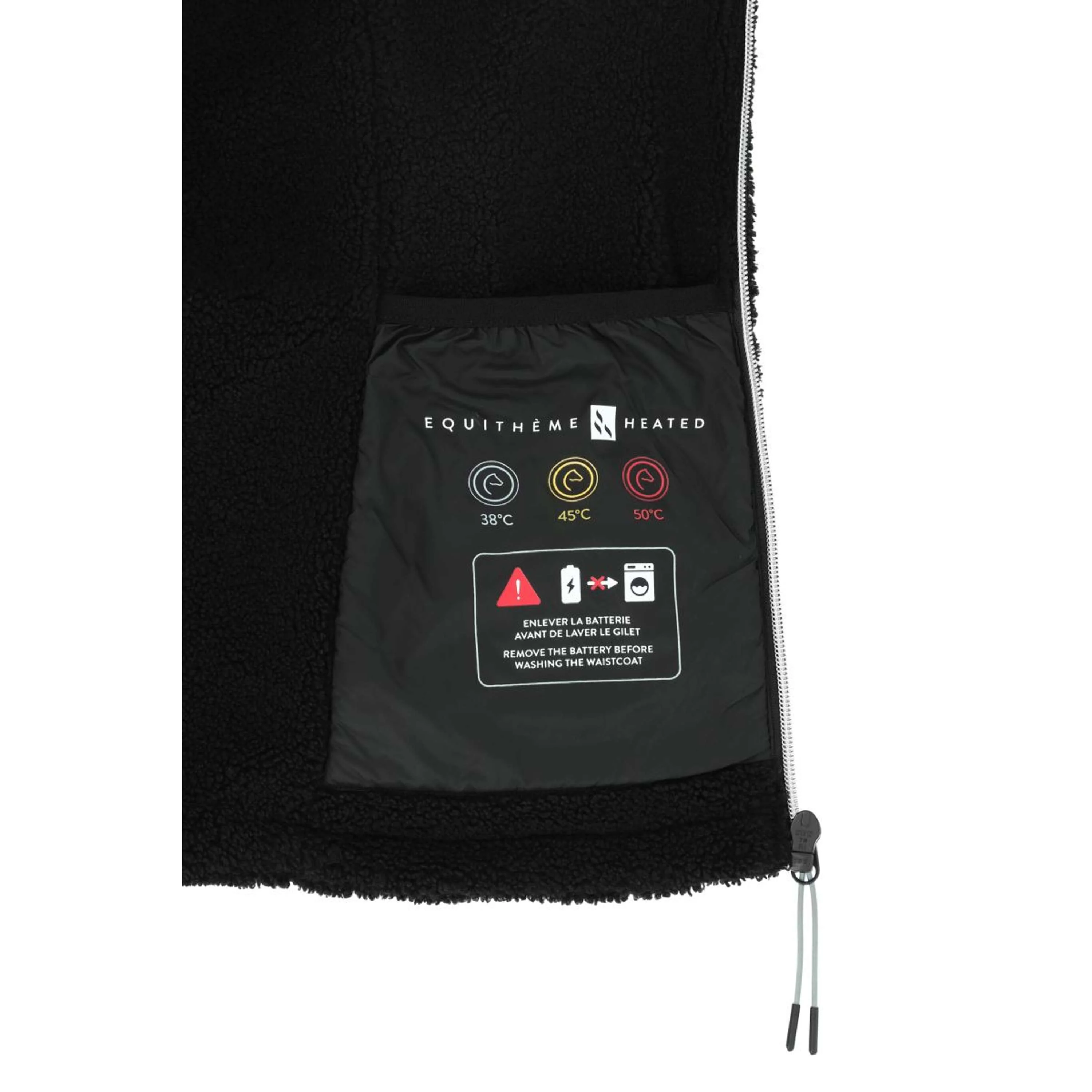 EQUITHÈME Gilet Riscaldato Valery Nero - Image 4