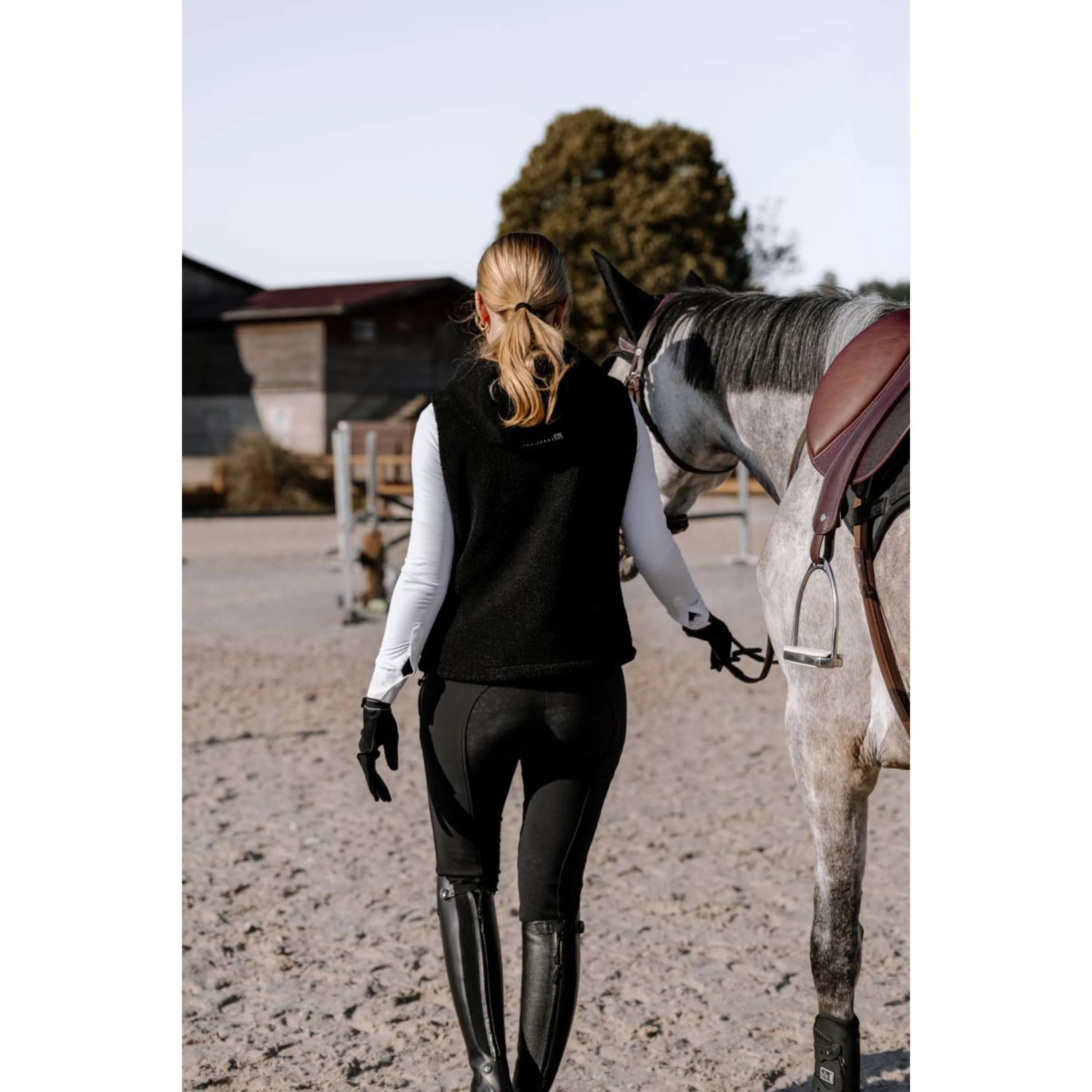 EQUITHÈME Gilet Riscaldato Valery Nero - Image 7