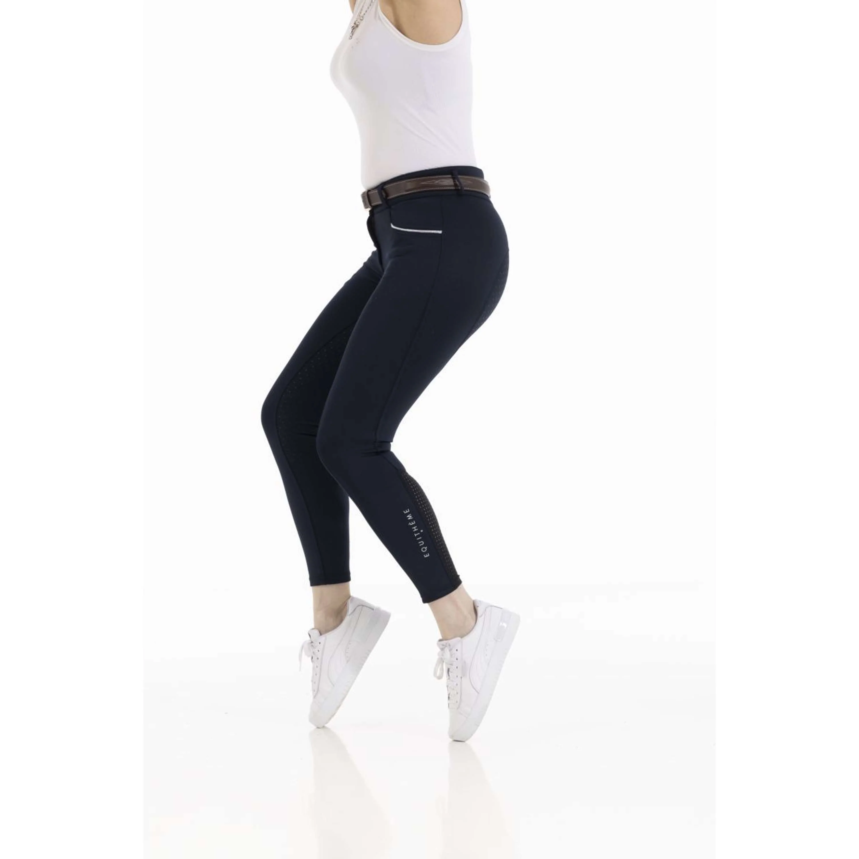 EQUITHÈME Calzoni Claudine Navy - Image 8