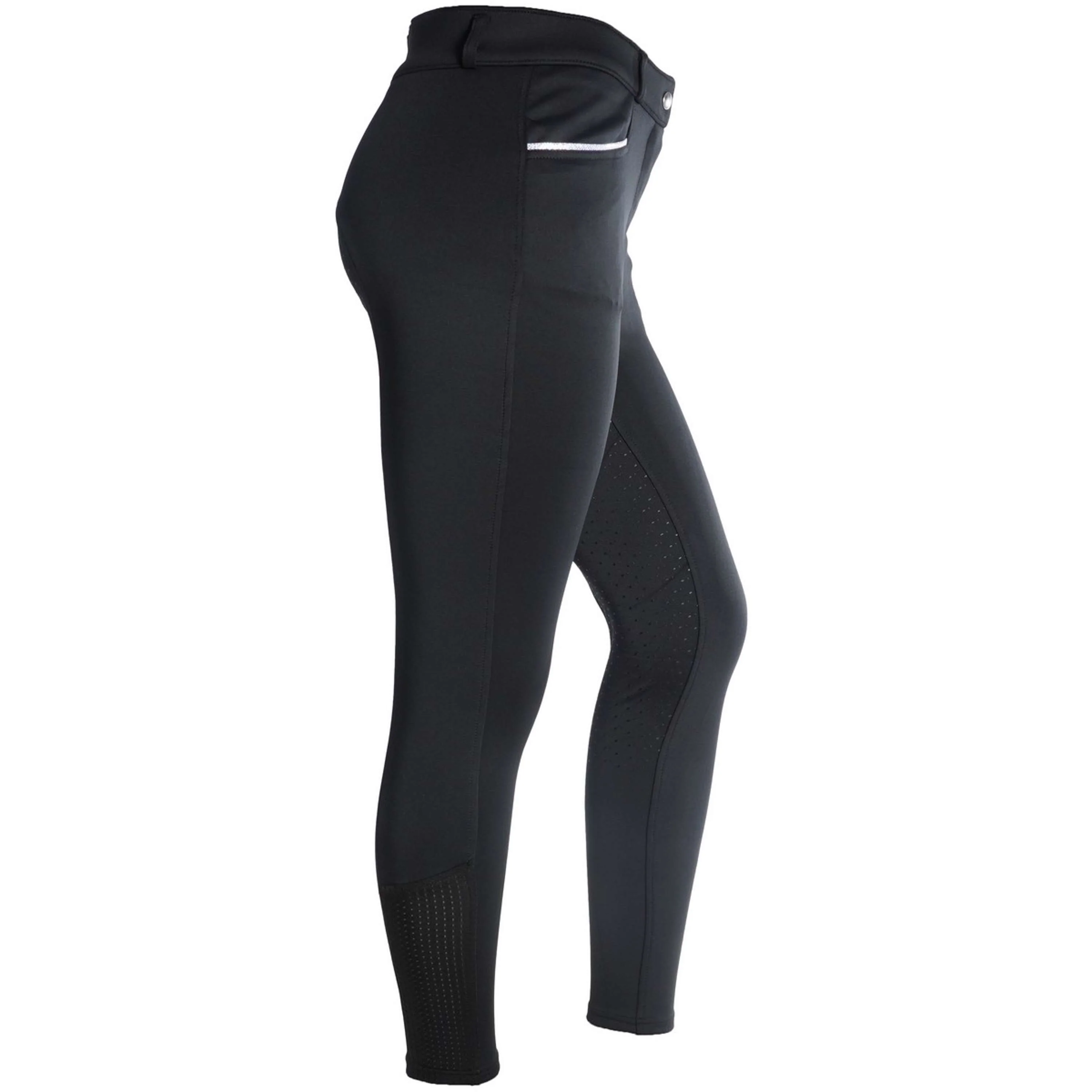 EQUITHÈME Pantaloni da Equitazione Claudine Nero - Image 4