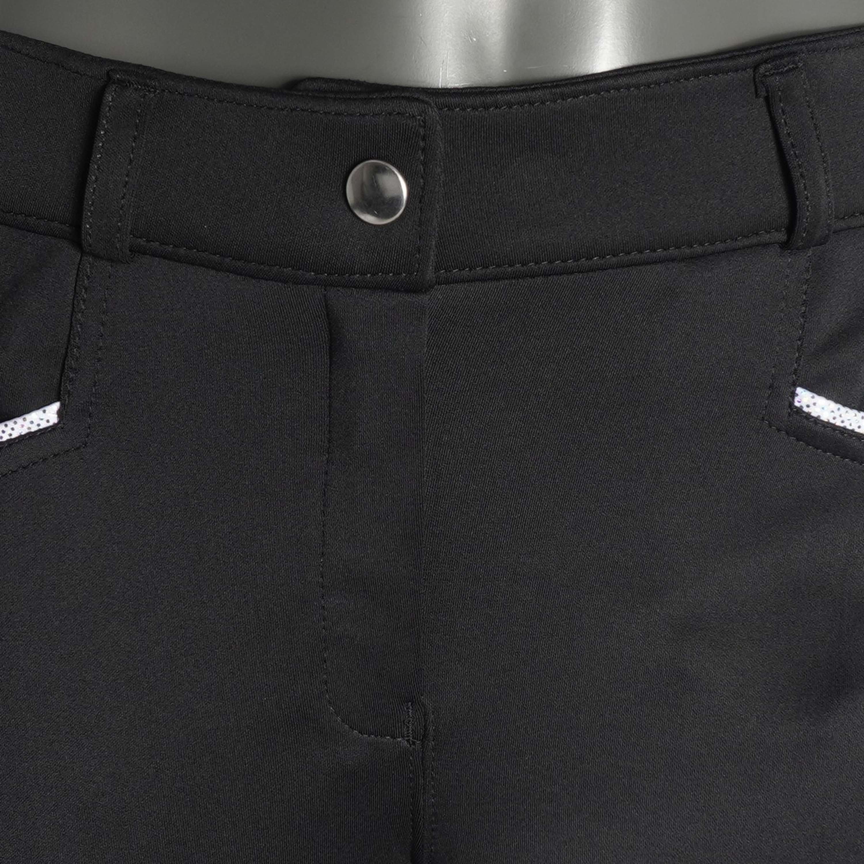 EQUITHÈME Pantaloni da Equitazione Claudine Nero - Image 5