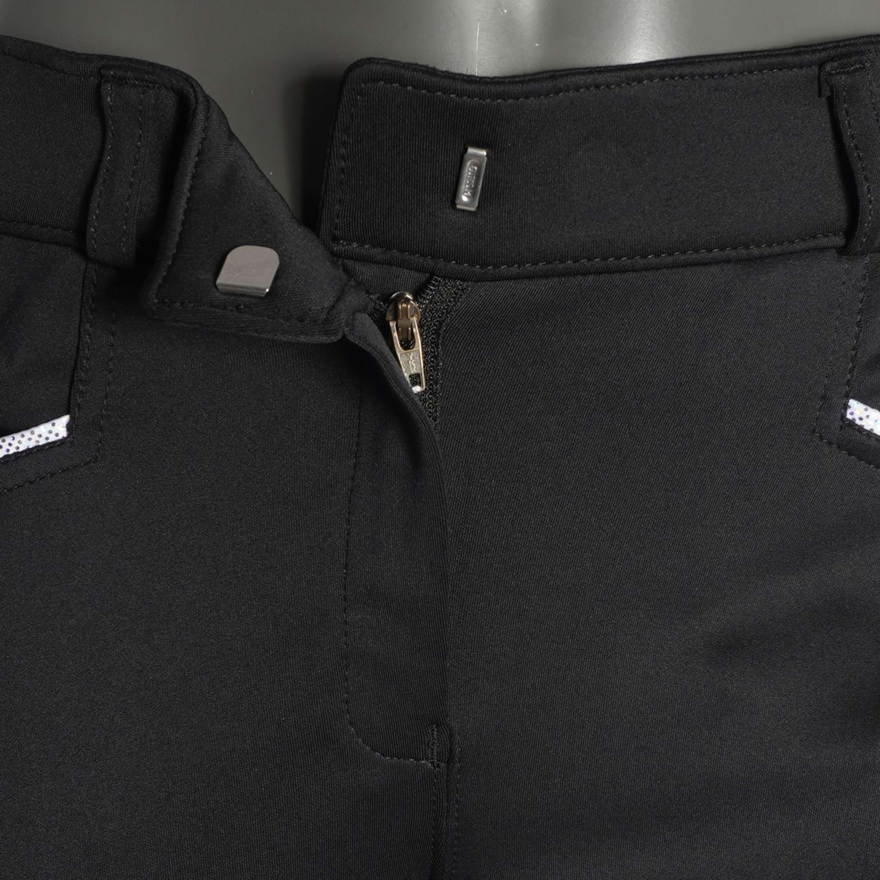 EQUITHÈME Pantaloni da Equitazione Claudine Nero - Image 6