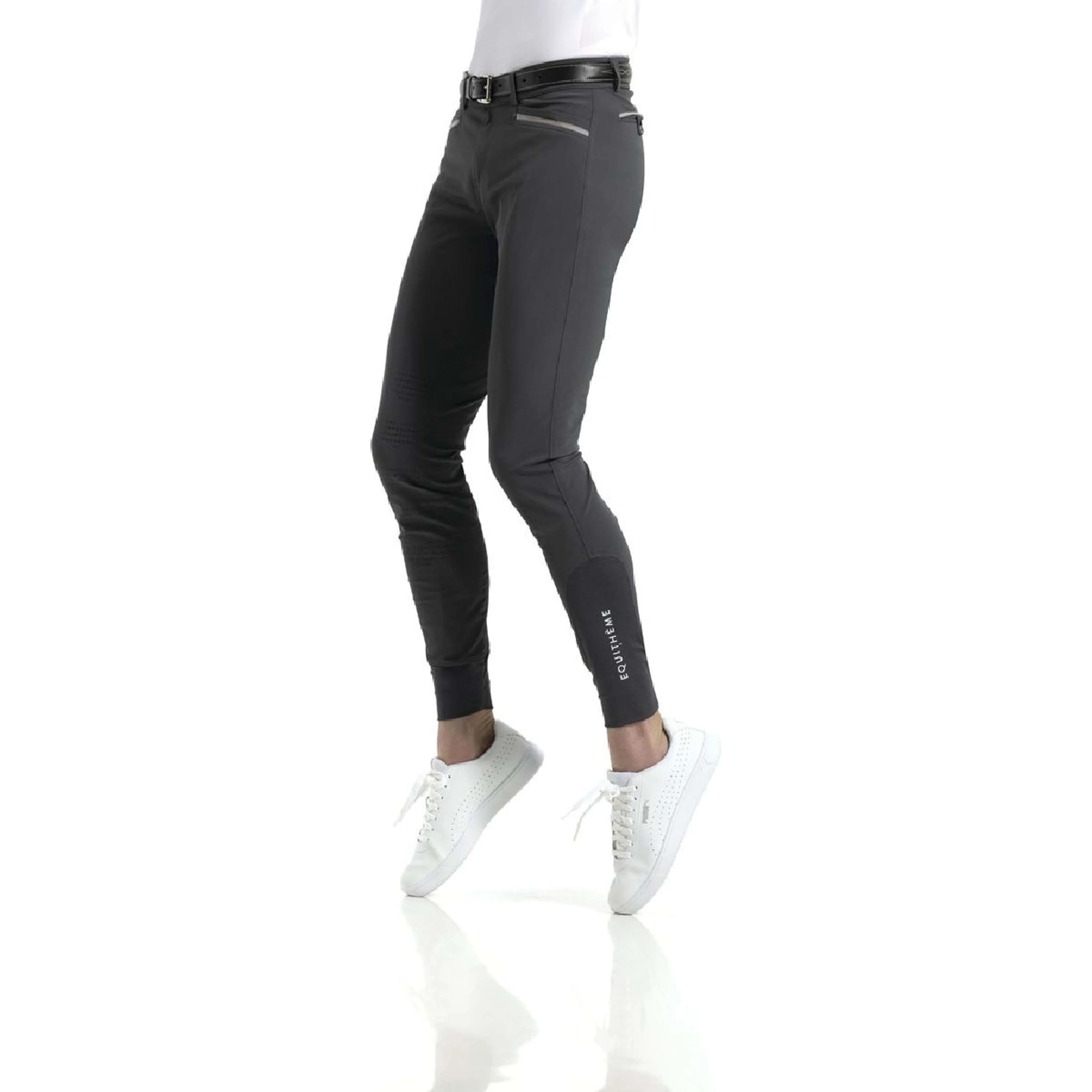 EQUITHÈME Pantaloni da Equitazione Georg Antracite - Image 5