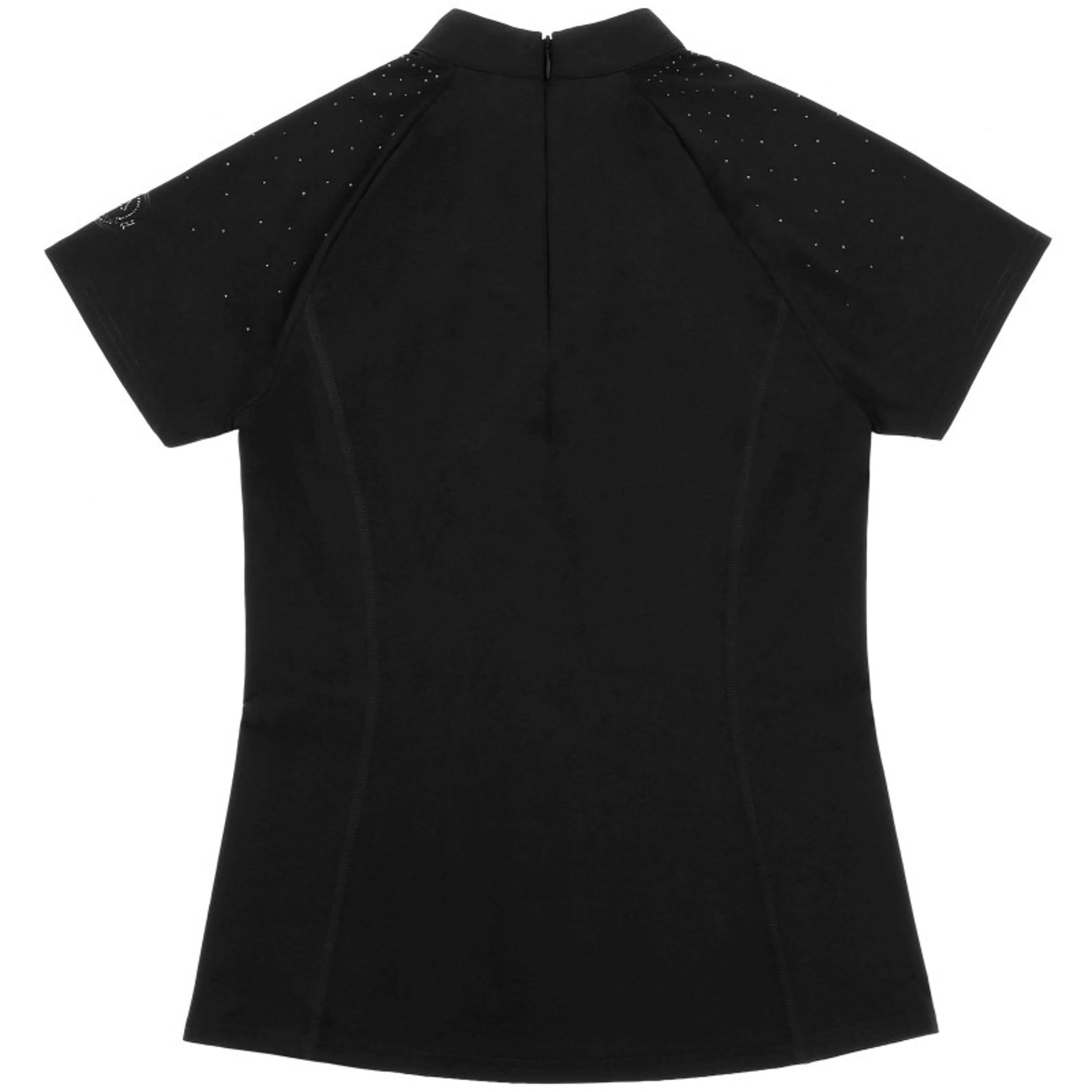 EQUITHÈME Polo Claudia Nero - Image 2