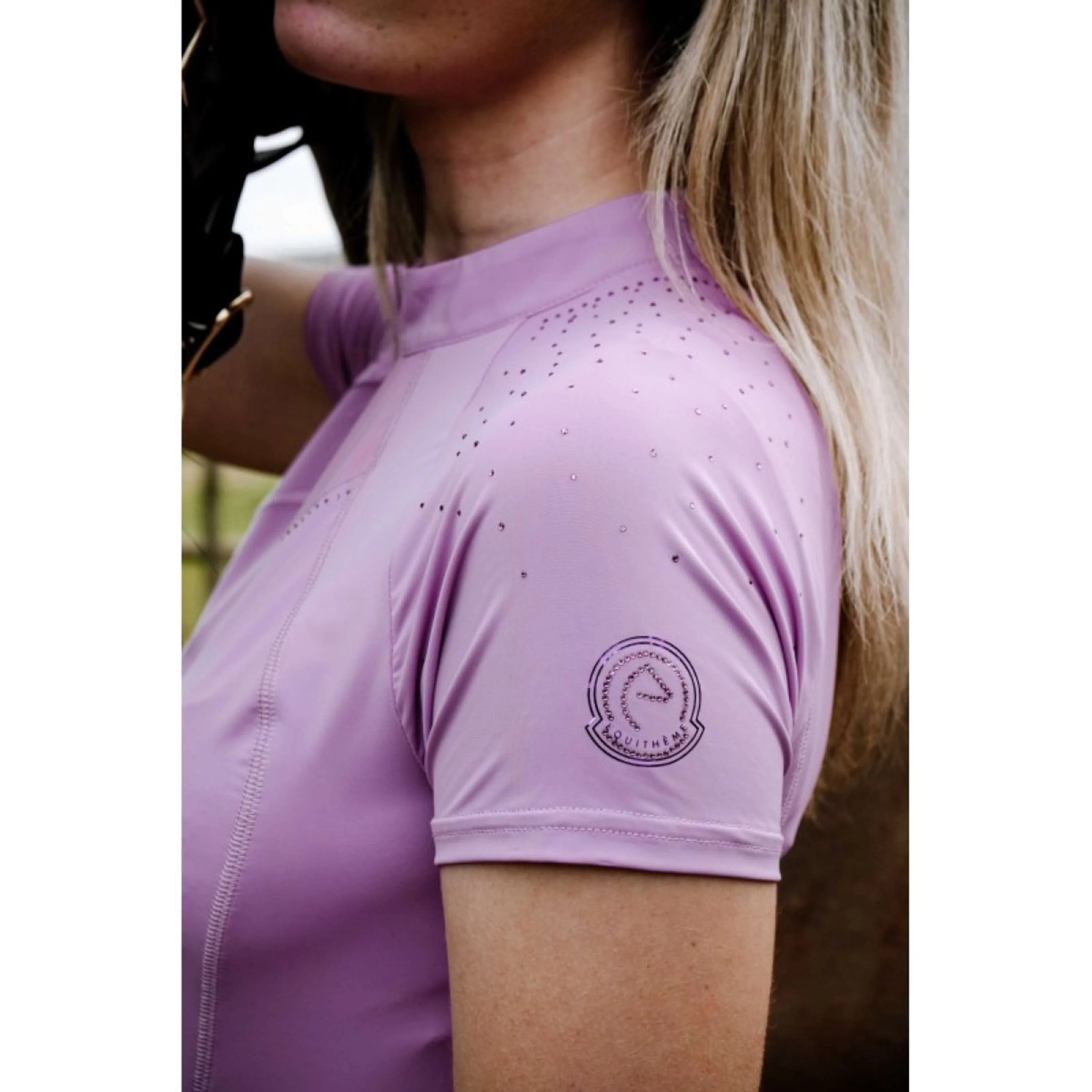 EQUITHÈME Polo Claudia Viola - Image 4