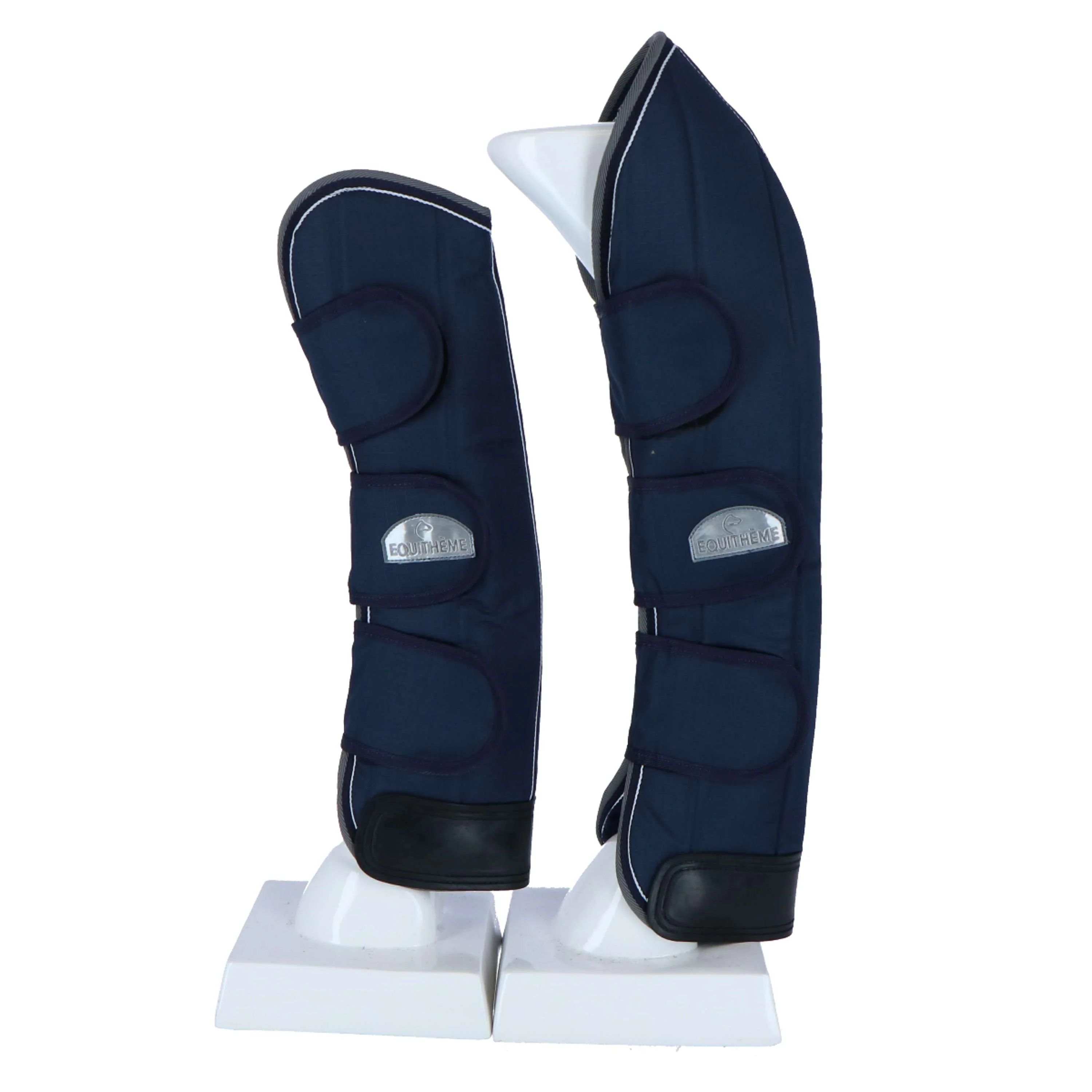 EQUITHÈME Protettori da trasporto Blu navy/Grigio/Bianco - Image 2