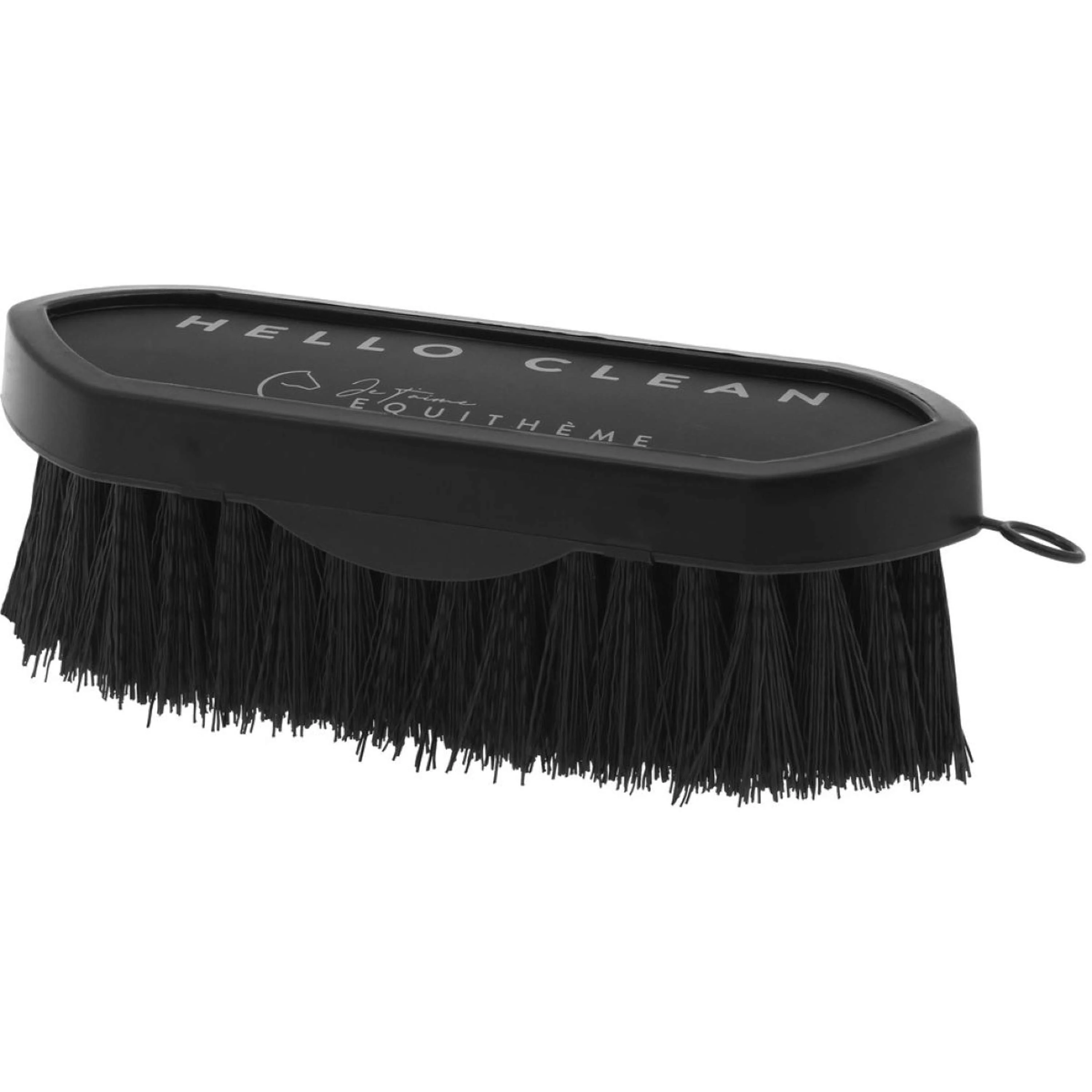 EQUITHÈME Spazzola Dura Je T'aime Nero