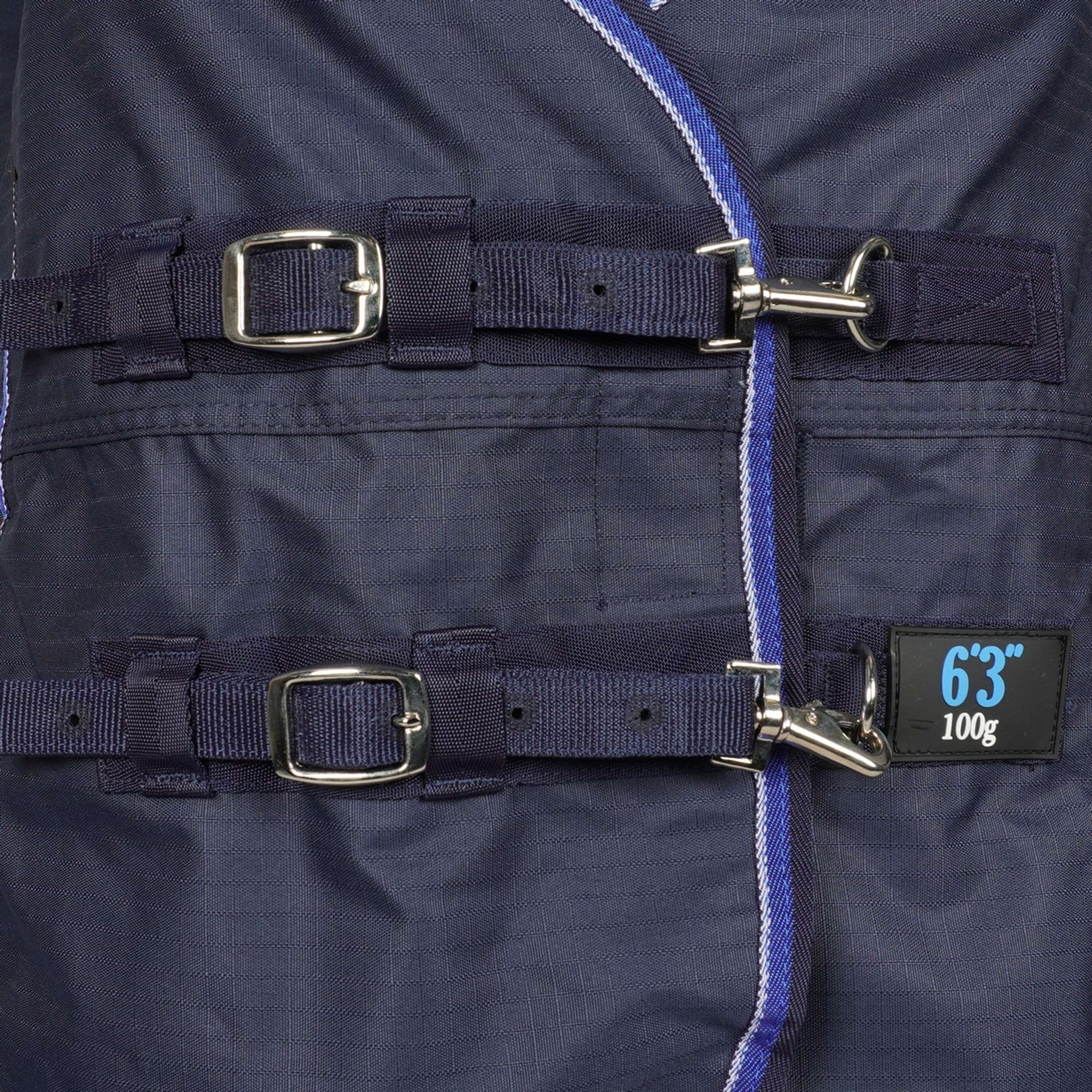 EQUITHÈME Tappeto Classic 1200D 50 g Navy - Image 3