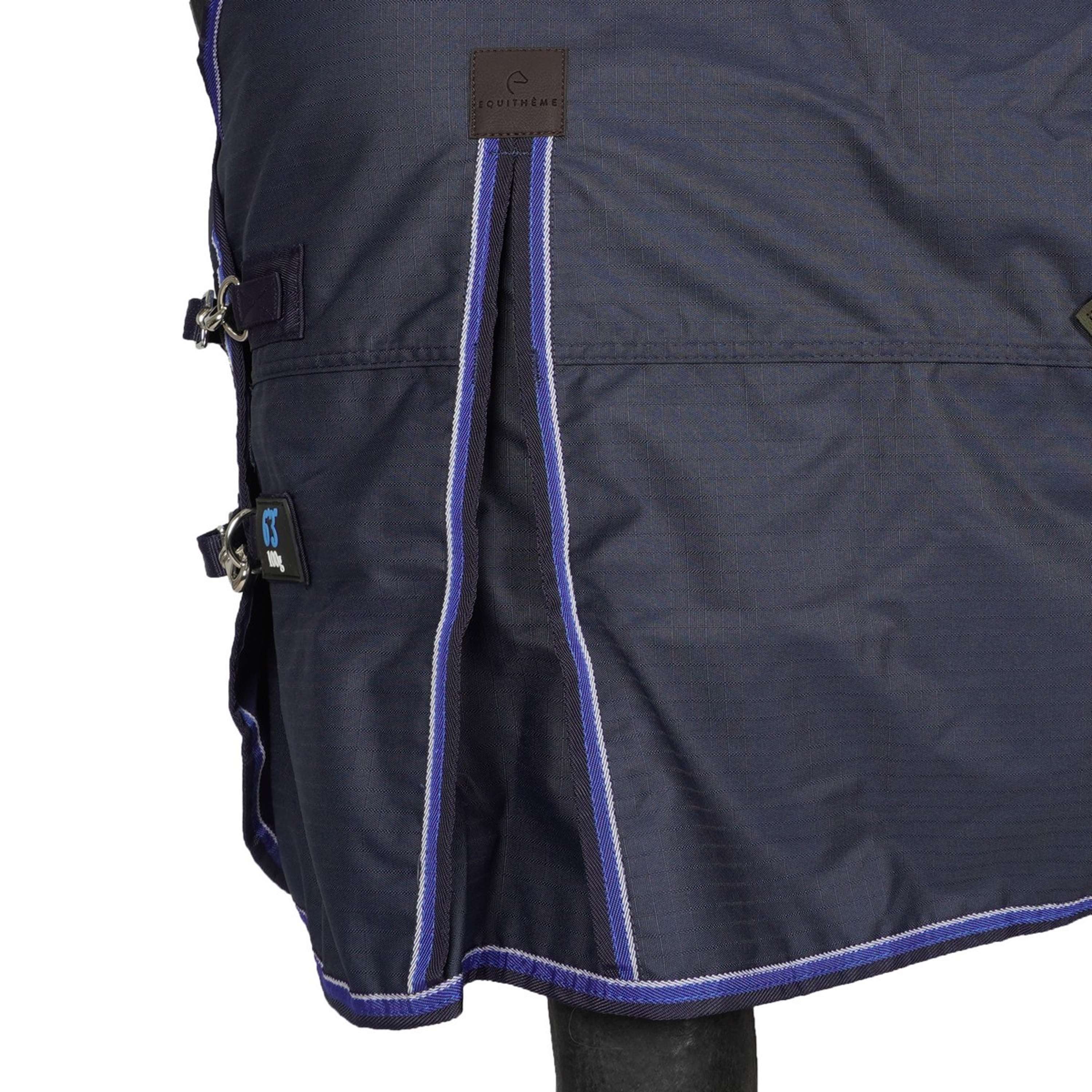 EQUITHÈME Tappeto Classic 600D 0 g Navy - Image 6