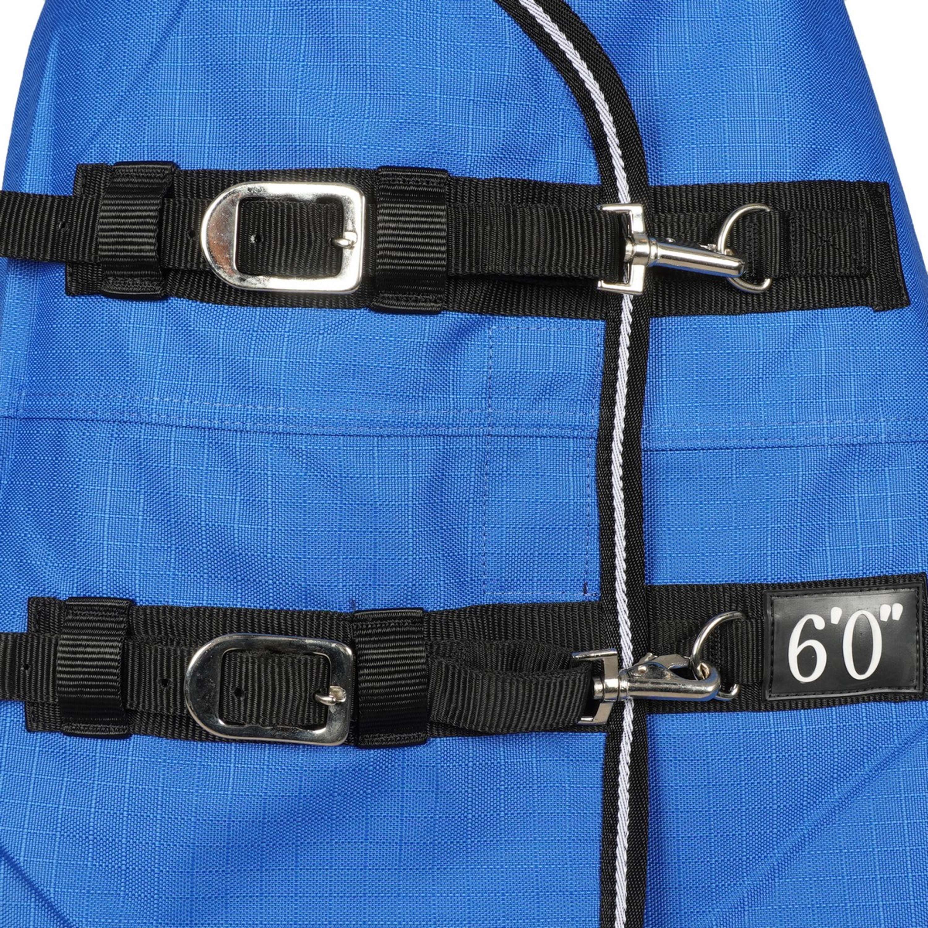 EQUITHÈME Tappeto da Esterno 1200D 0g Aisance High Neck Royal Blue - Image 4