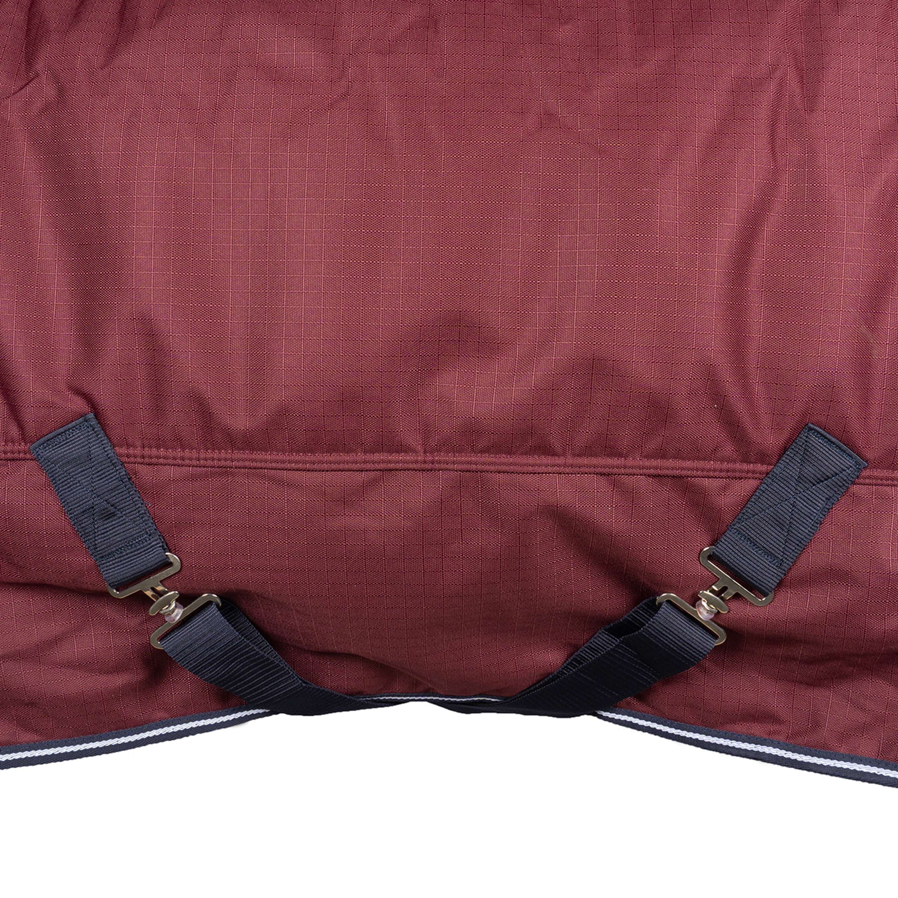 EQUITHÈME Tappeto da Esterno 1200D 0g High Neck Borgogna - Image 10