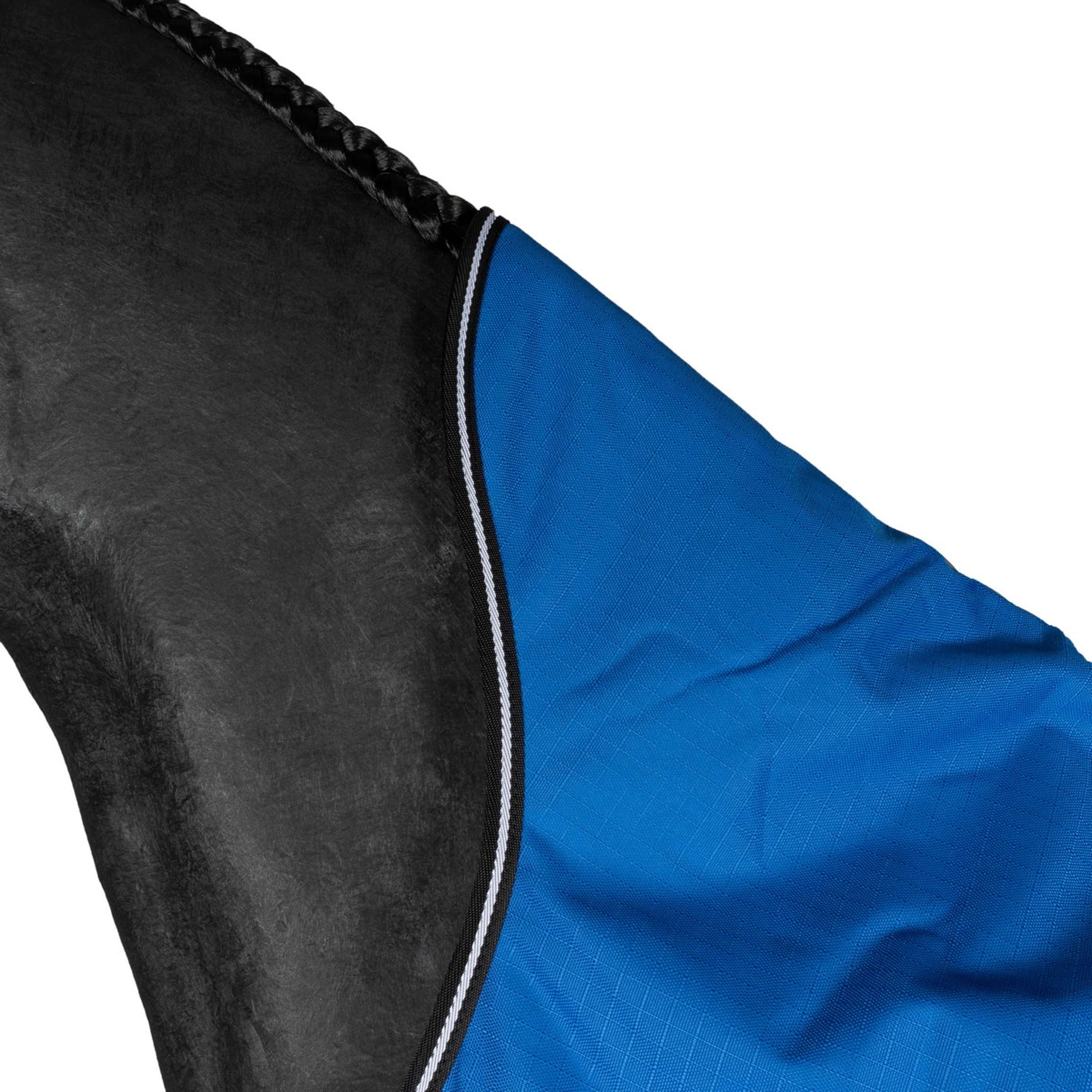EQUITHÈME Tappeto da Esterno 1200D 150g Aisance High Neck Royal Blue - Image 6