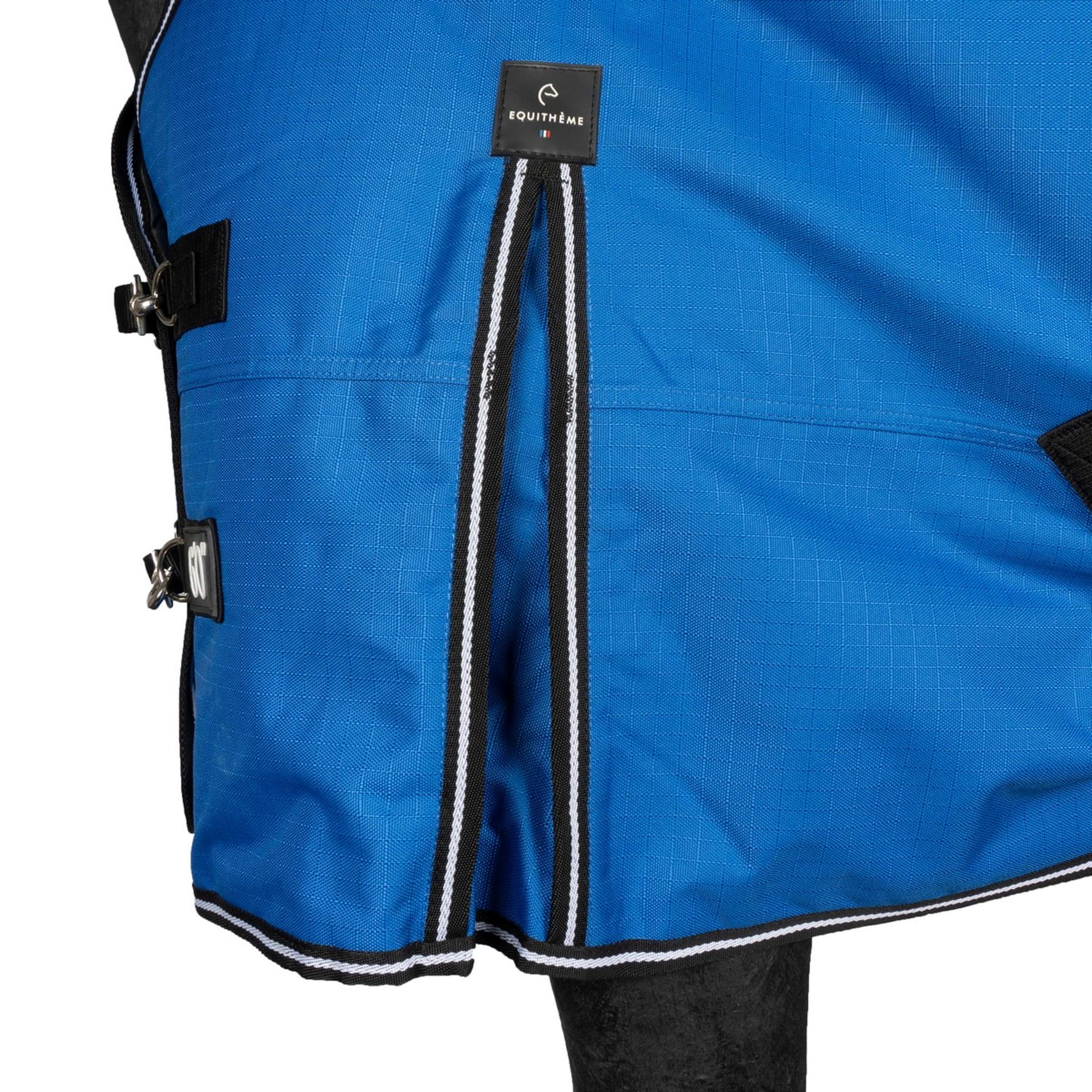 EQUITHÈME Tappeto da Esterno 1200D 300g Aisance High Neck Royal Blue - Image 8