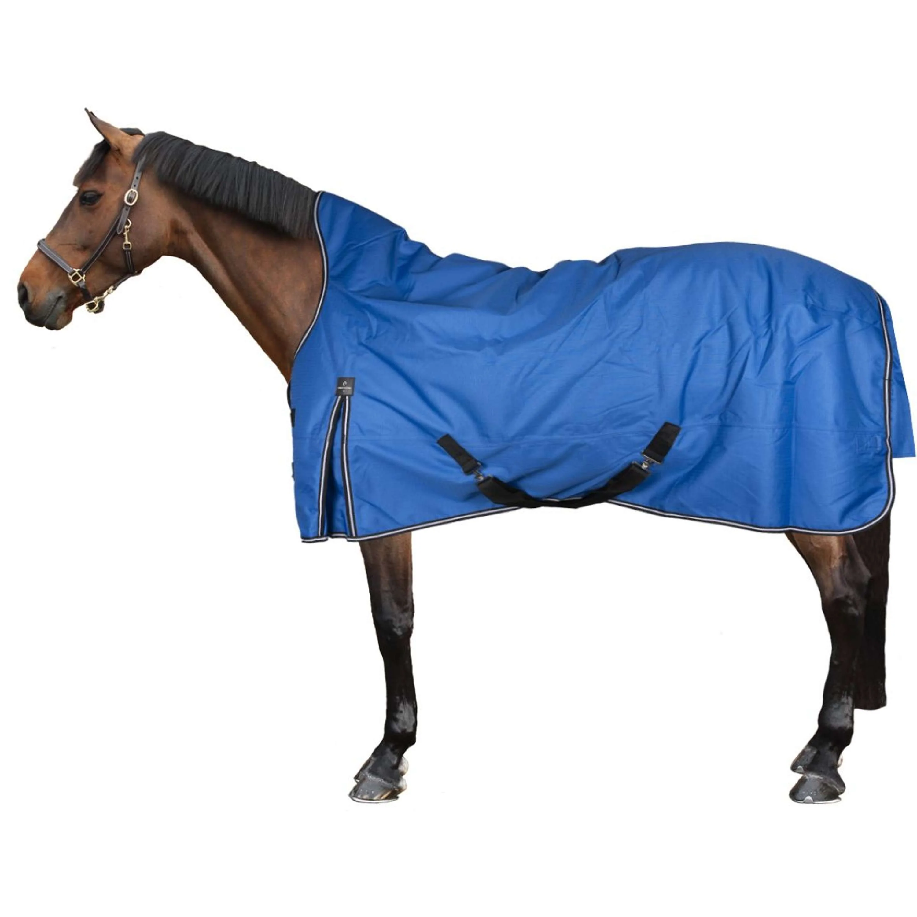 EQUITHÈME Tappeto da Esterno 1200D 50g Aisance High Neck Royal Blue - Image 3