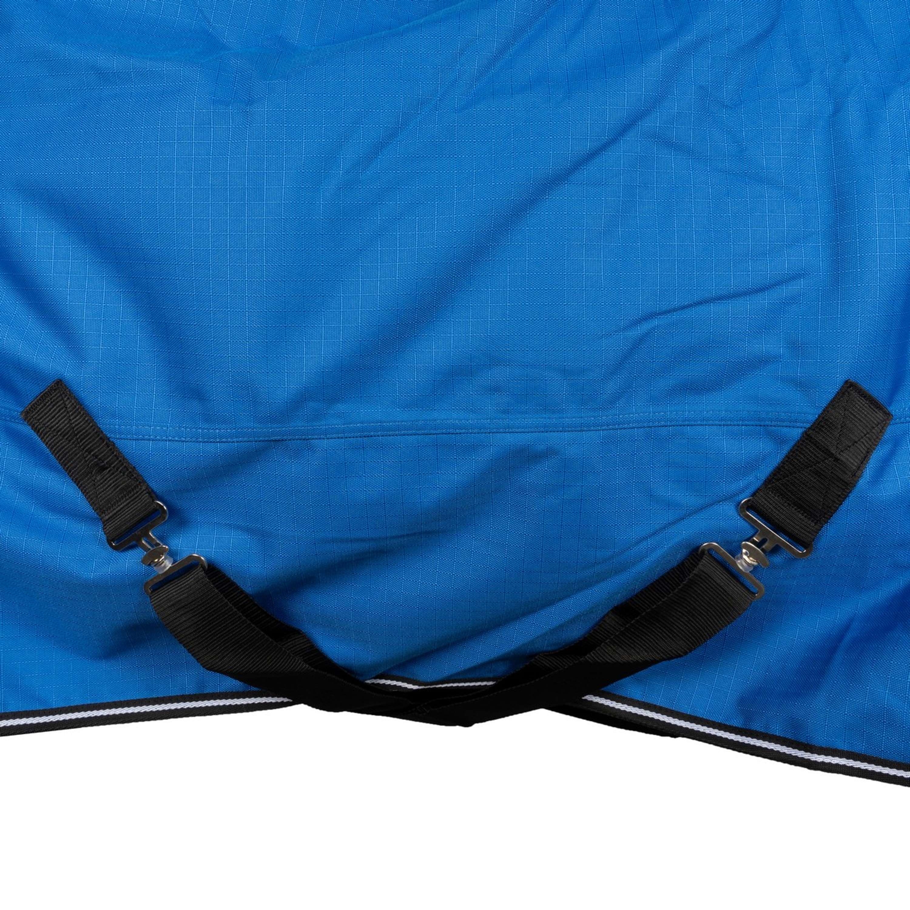 EQUITHÈME Tappeto da Esterno 1200D 50g Aisance High Neck Royal Blue - Image 9