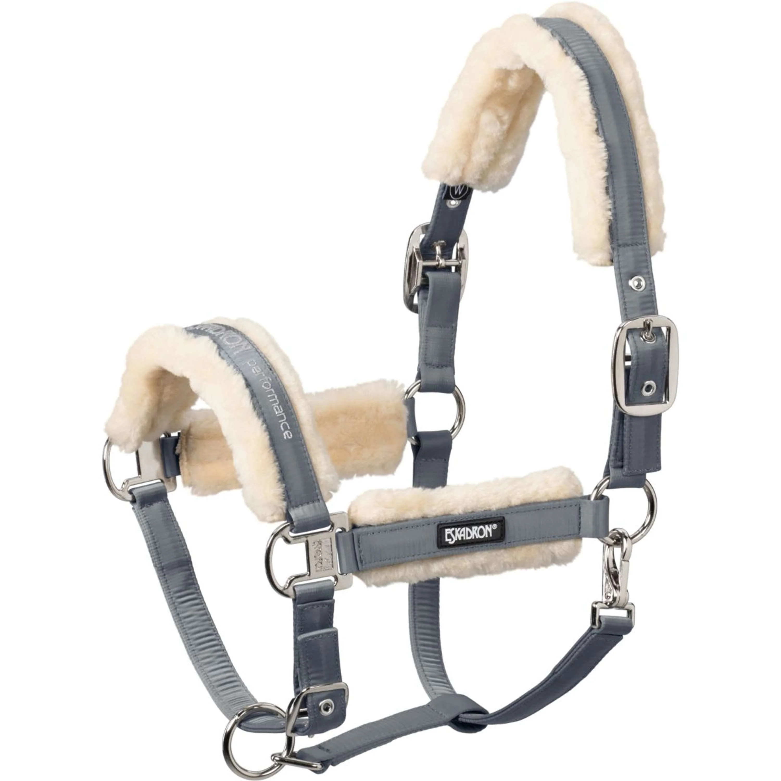 Eskadron Cavezza Faux Fur Pelliccia Sintetica Ashblue