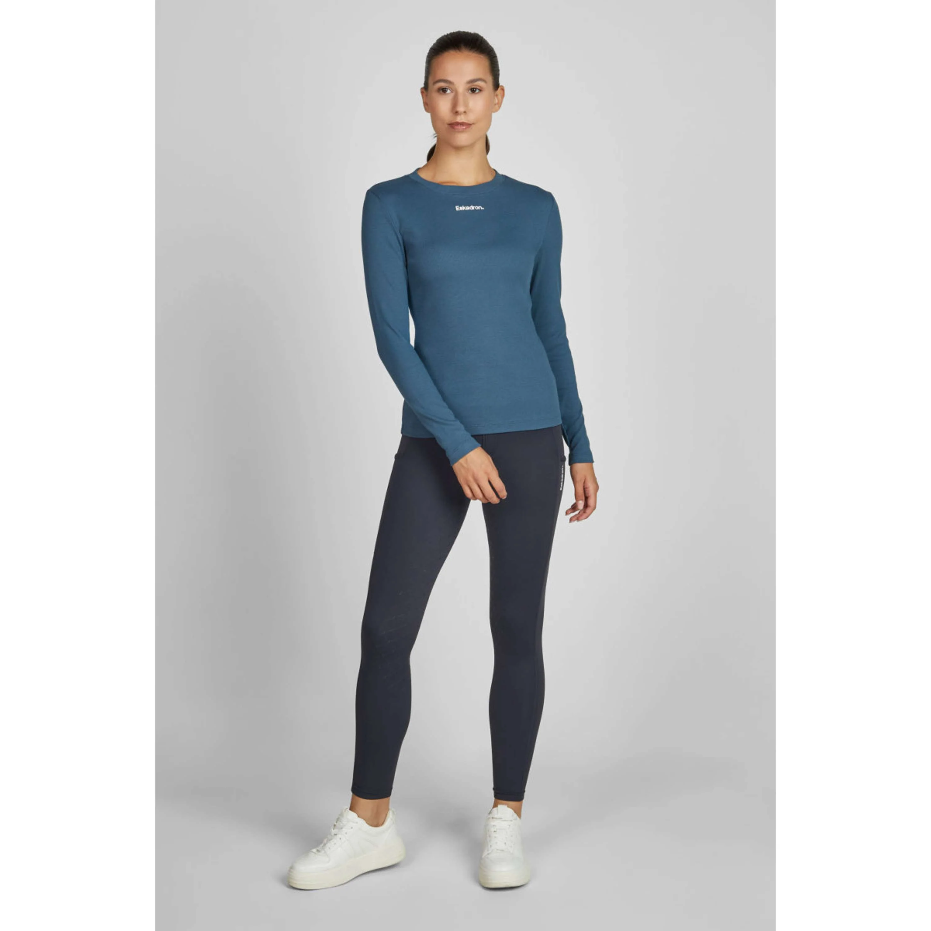 Eskadron Maglia a Maniche Lunghe Classic Sports Rib Ocean - Image 2