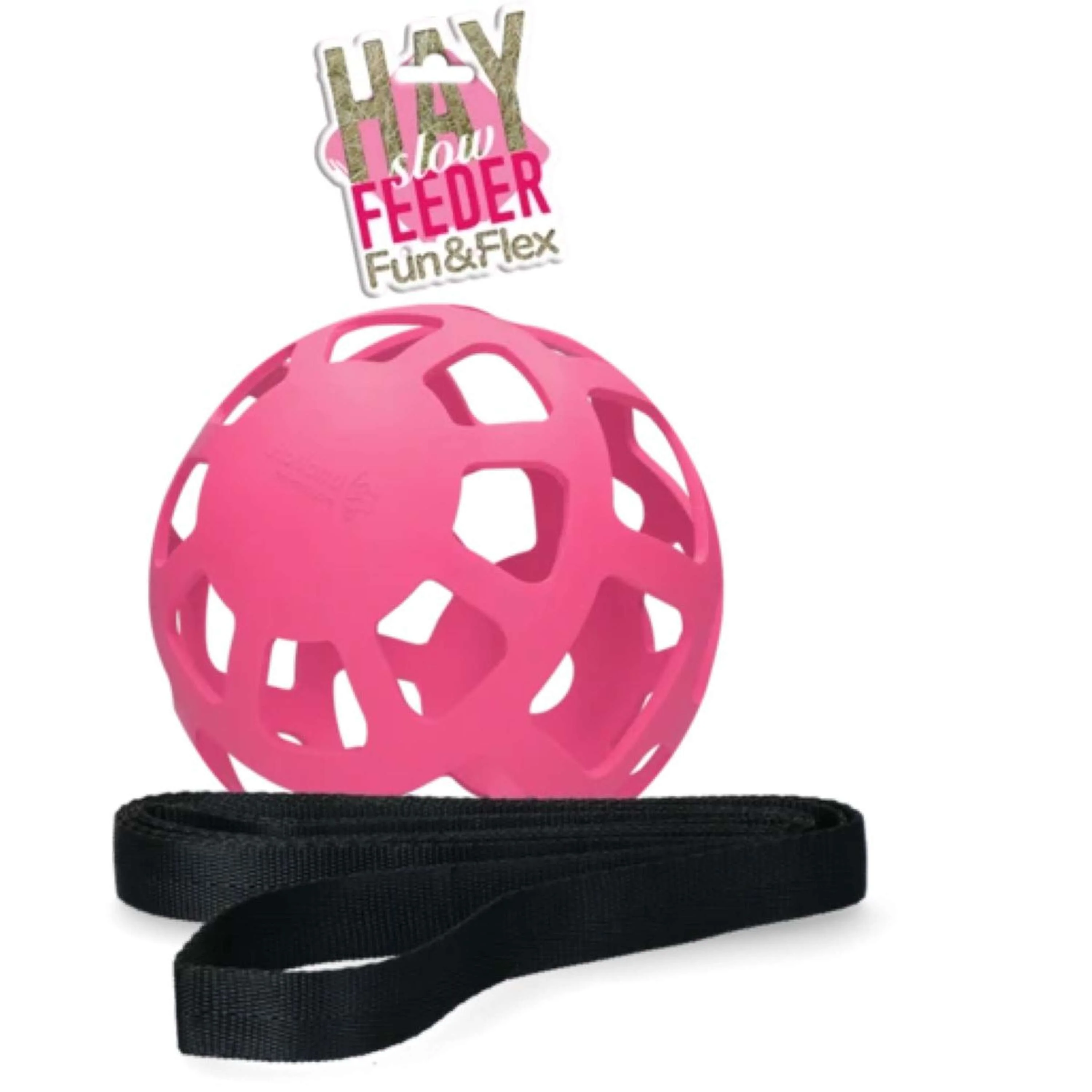 Excellent Hay Slowfeeder Fun and Flex Rosa - Image 2
