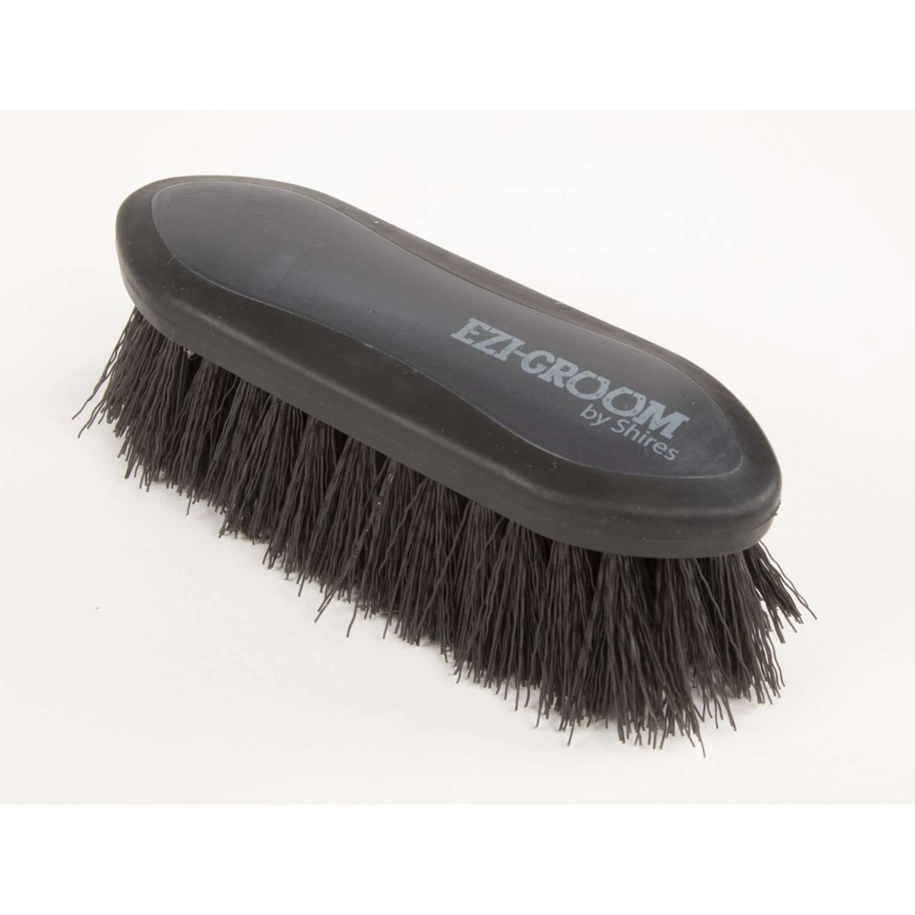 Ezi-groom by Shires Spazzola Dura Grip Nero