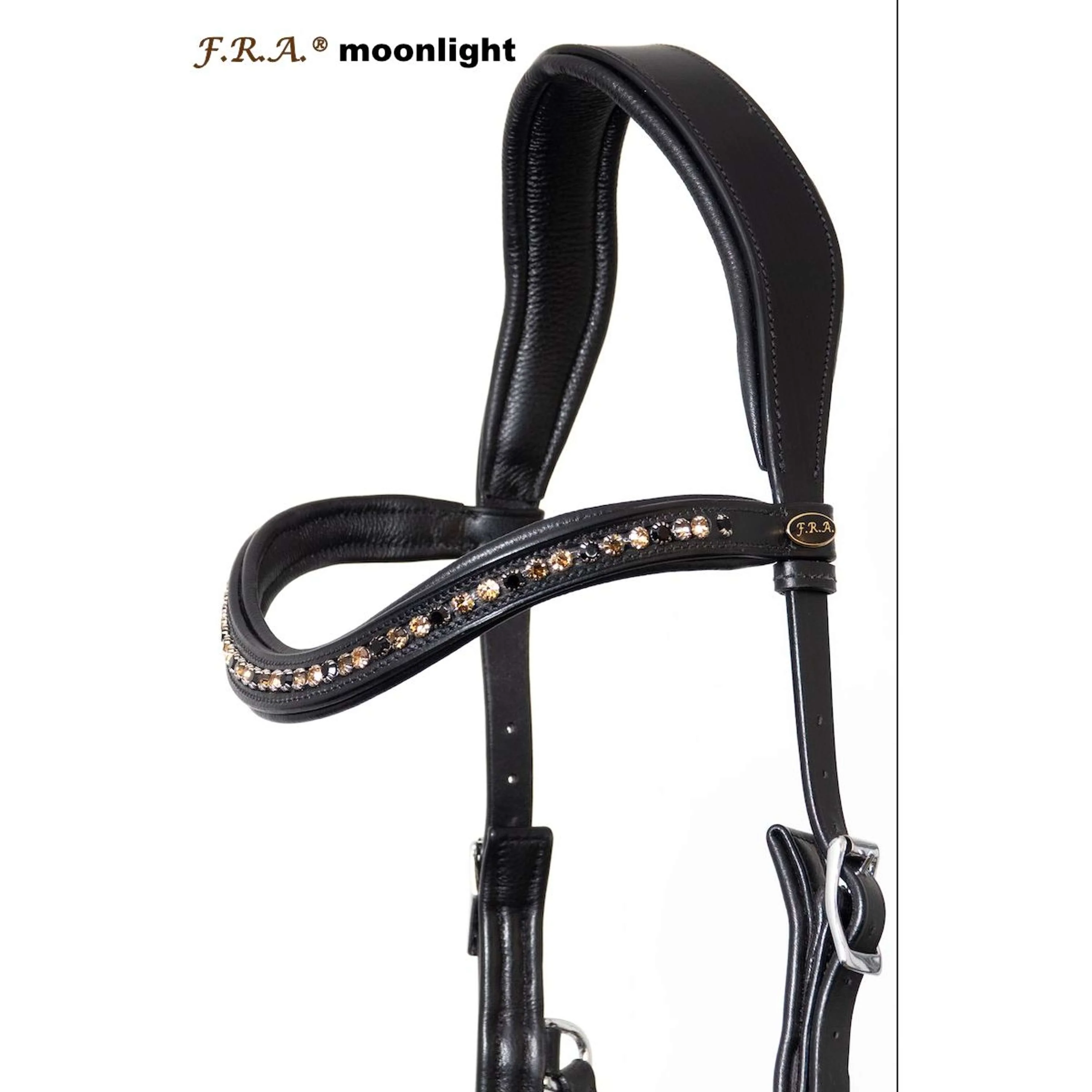 F.R.A. Briglia senza Morso Moonlight Nero - Image 4