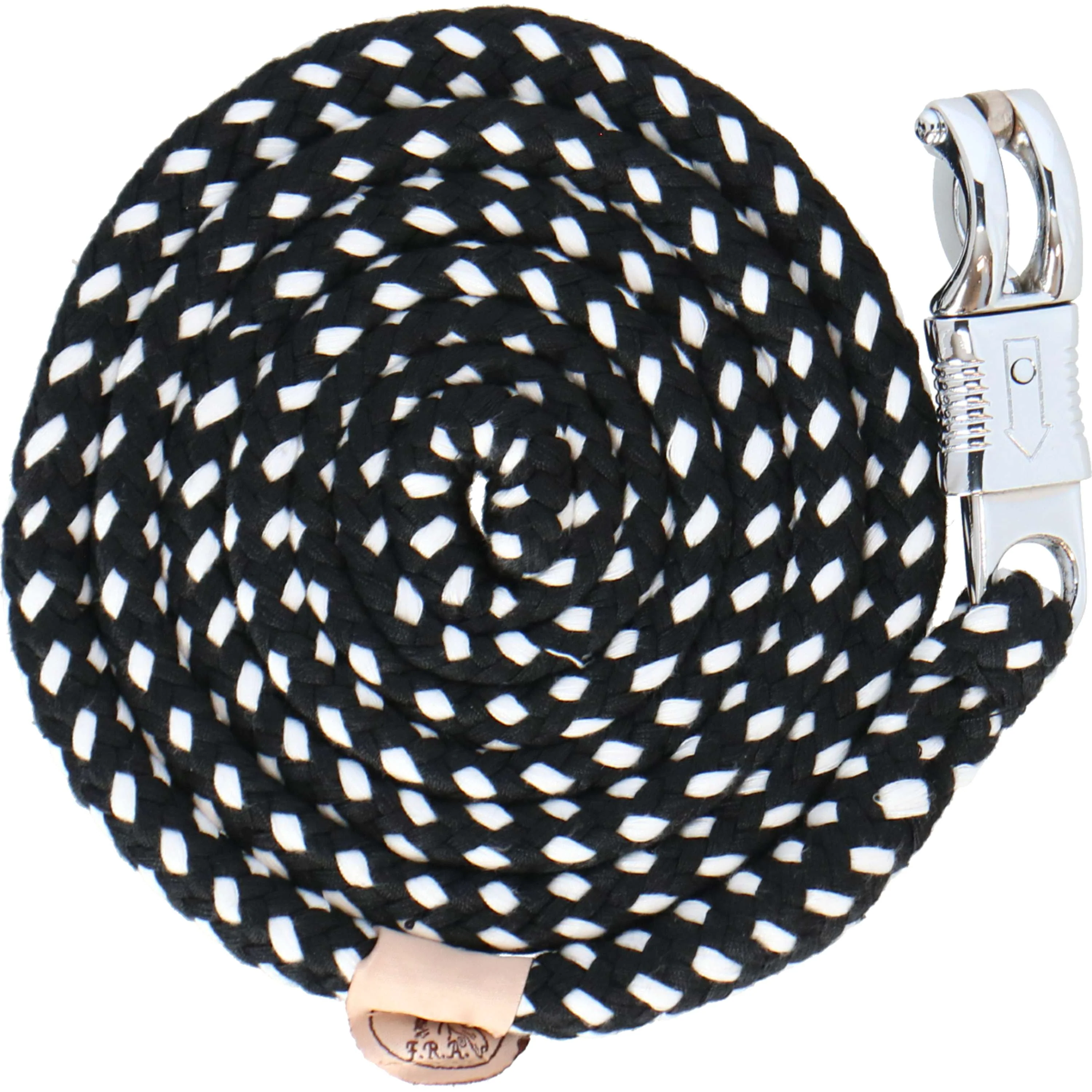 F.R.A. Corda per cavezza Svendy Ruchi Collection Nero/Bianco