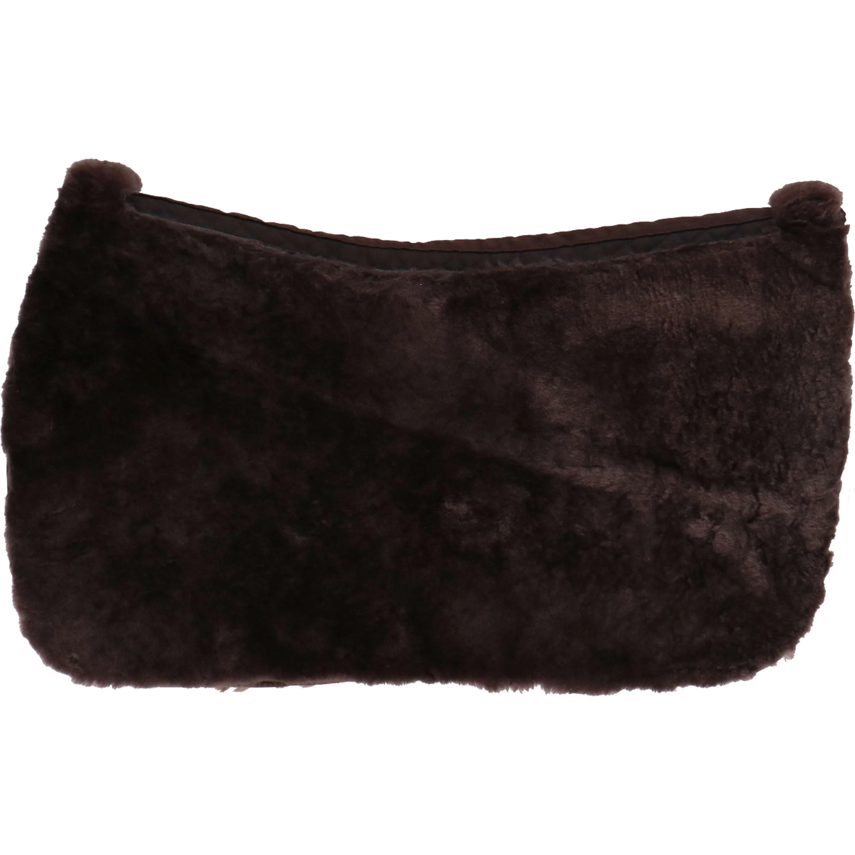 F.R.A. Westernpad De Luxe Extra Pelliccia Completa 3 Tasche con Inserti Marrone - Image 2